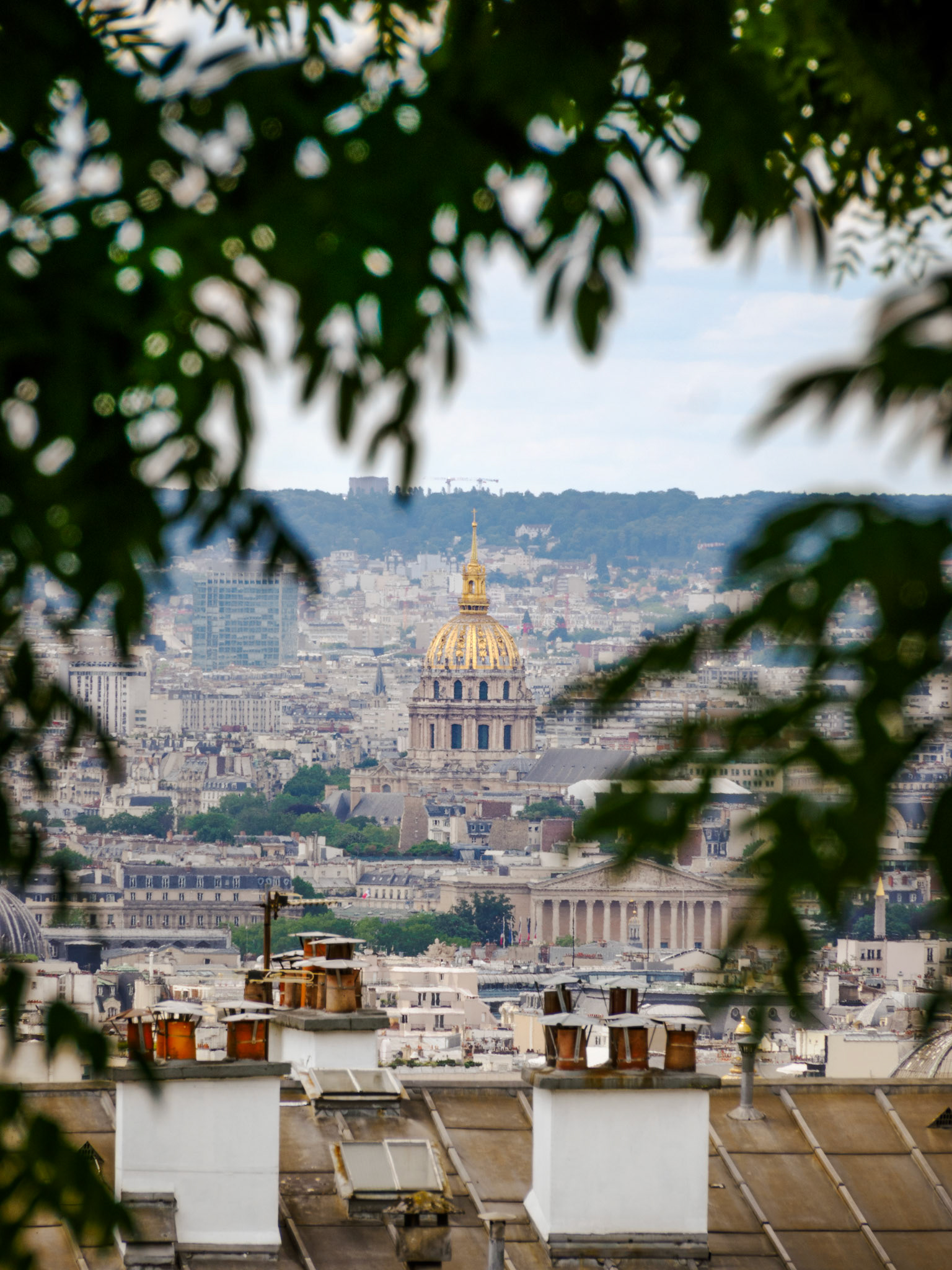 Invalidendom von Montmartre aus