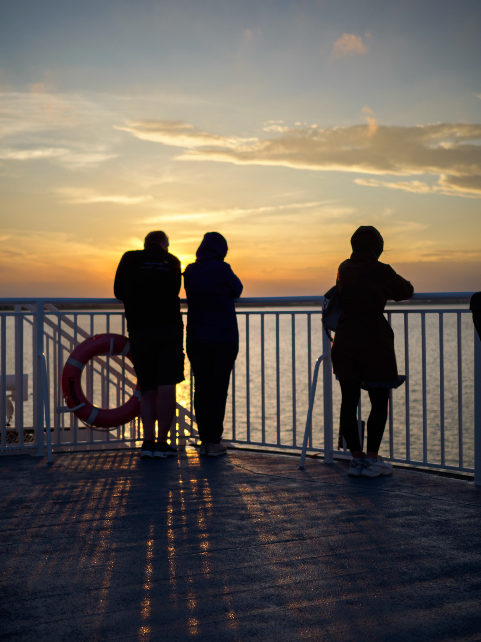 Sonnenuntergang auf dem Halunderjet