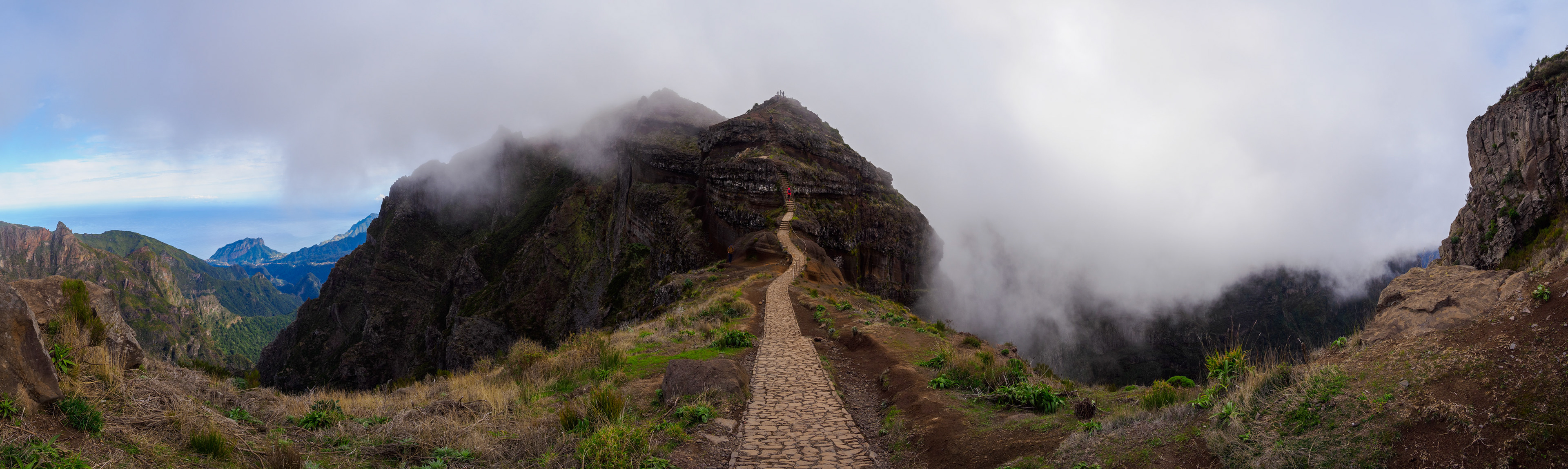 Wanderweg „Pico do Arieiro“ auf 1818m Höhe