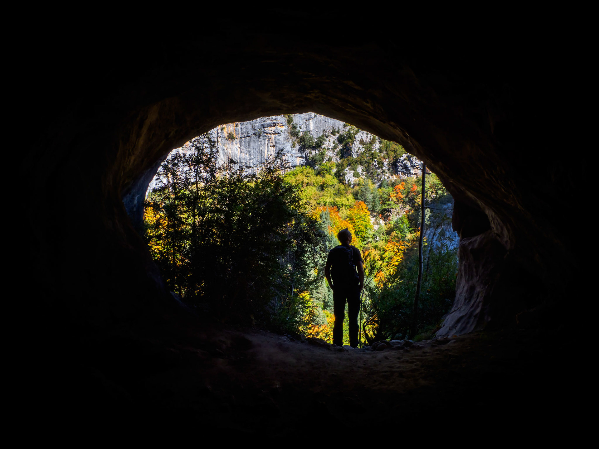 Wanderung von Escuain zum Rio Yaga