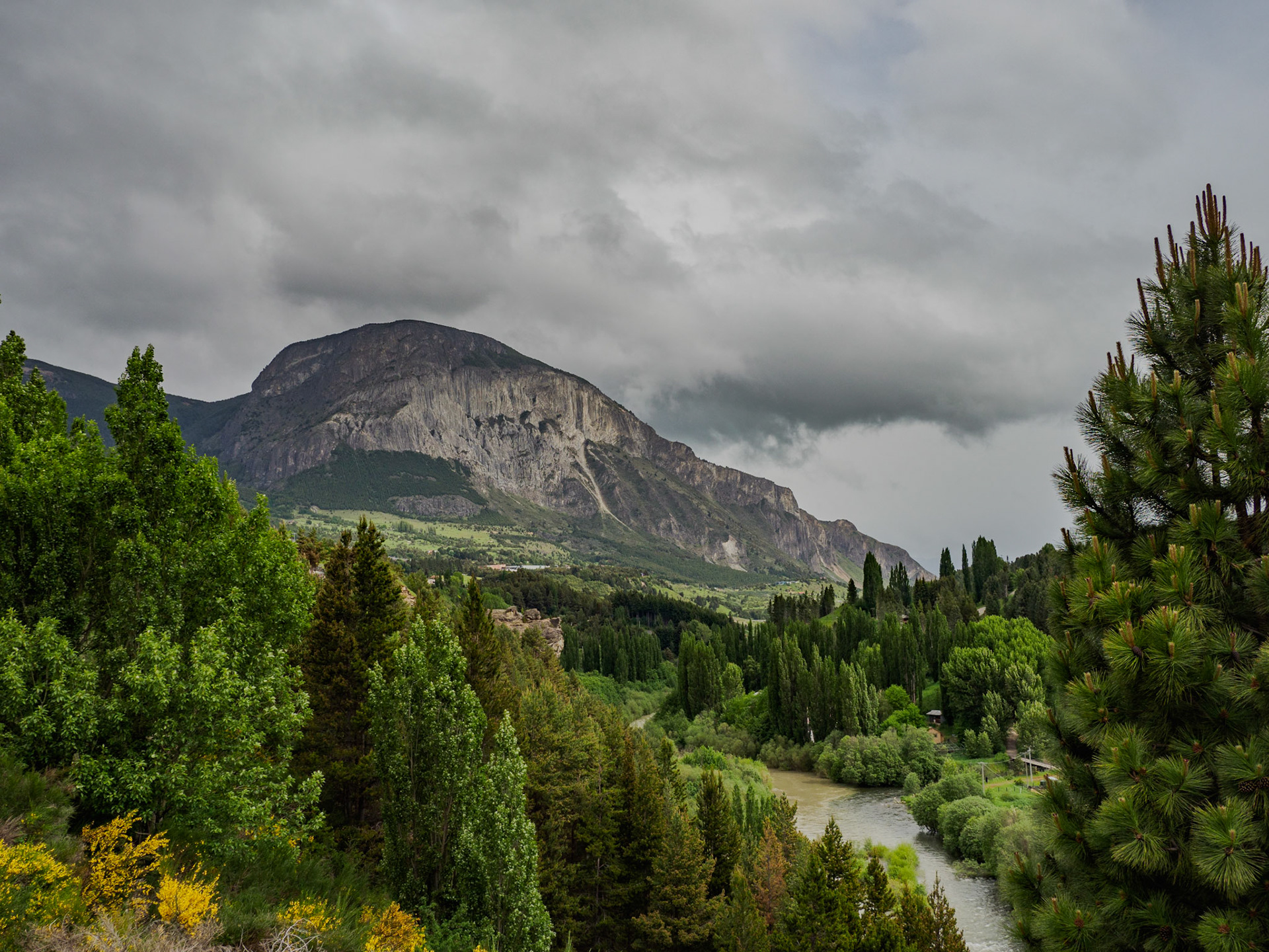 Trockenheit beim Verlassen der Carretera Austral