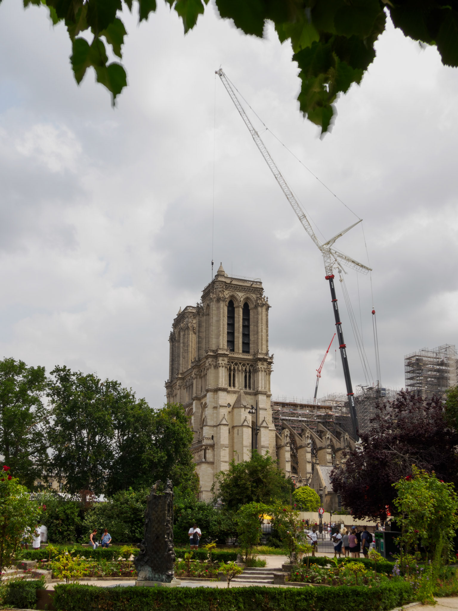 Notre-Dame im Wiederaufbau