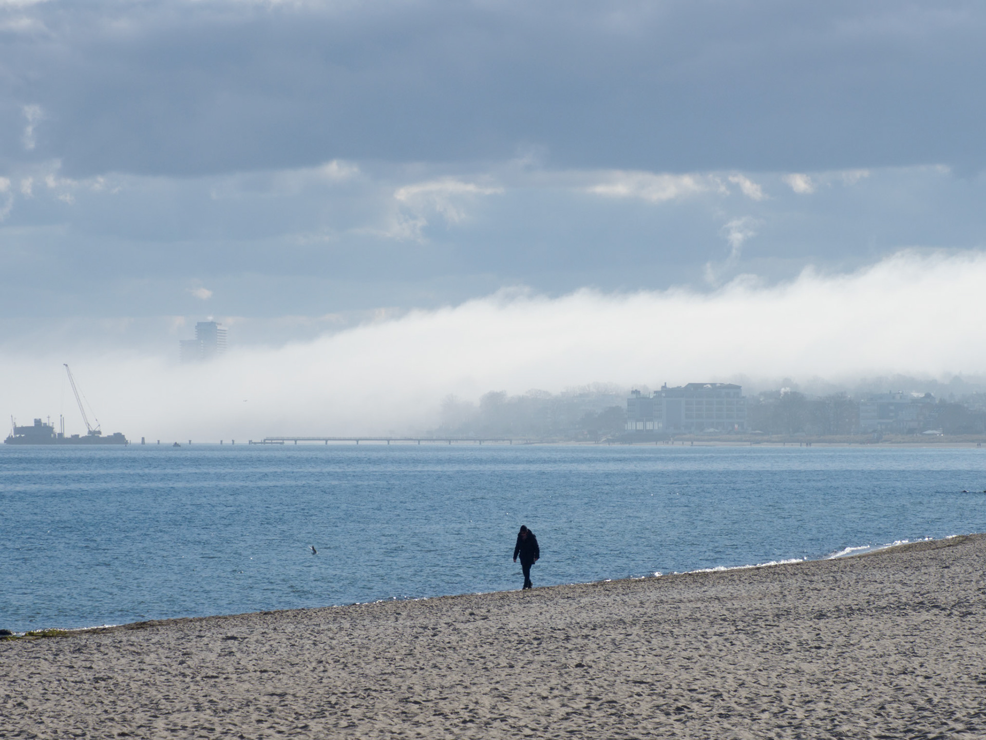 Hier Sonne dort Regen, Scharbeutz