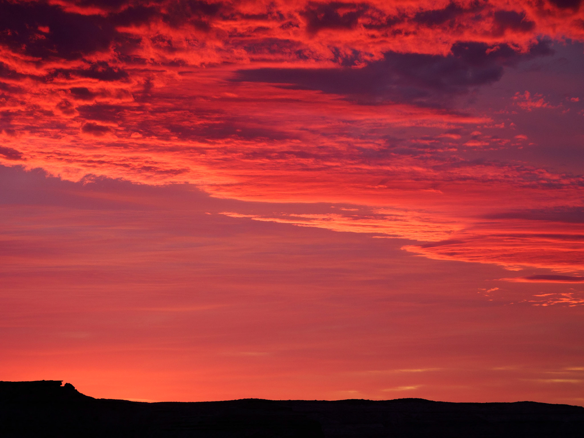 Sonnenaufgang auf der Peninsula Valdes