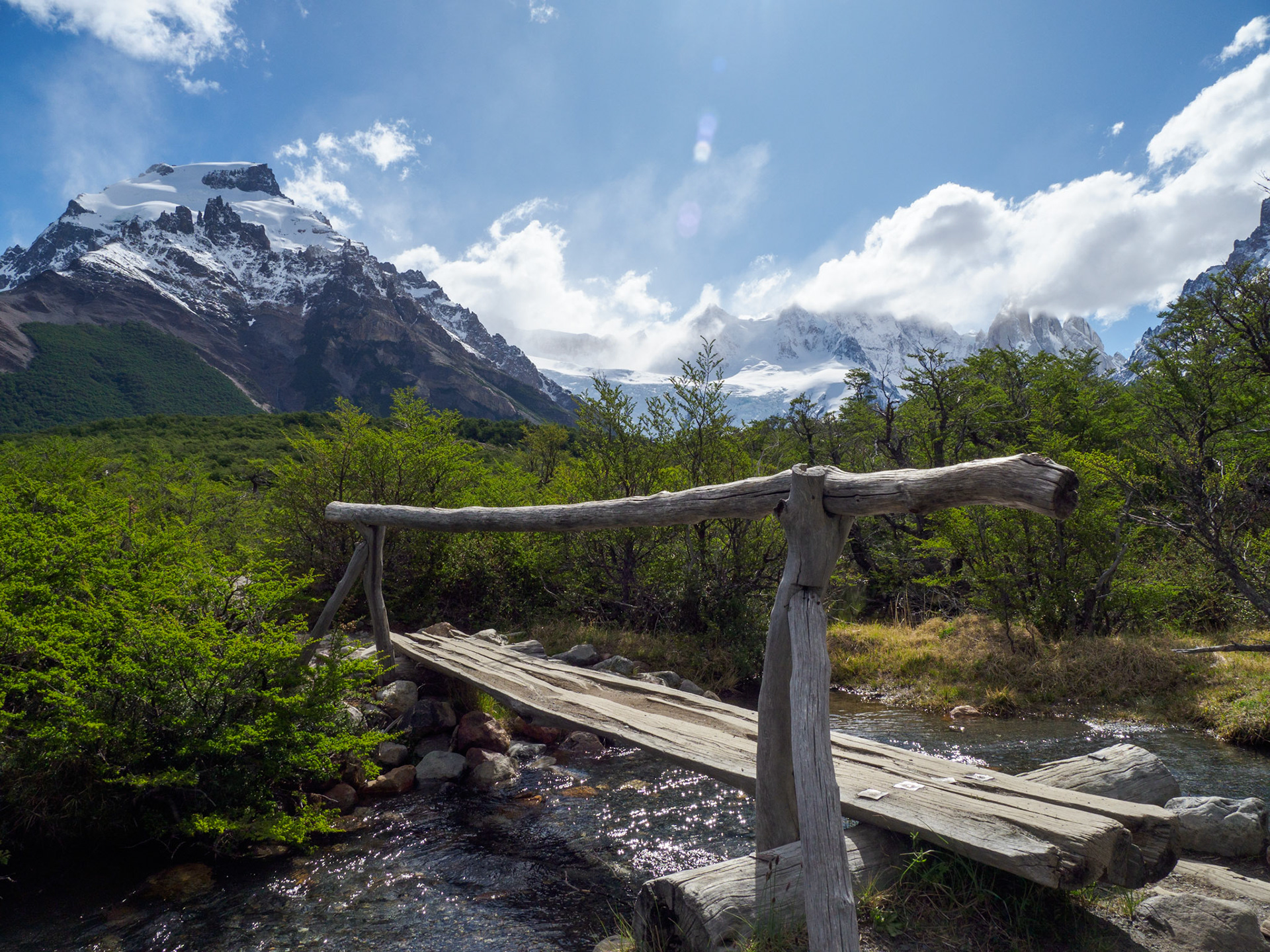 Rückweg von der Laguna Torre