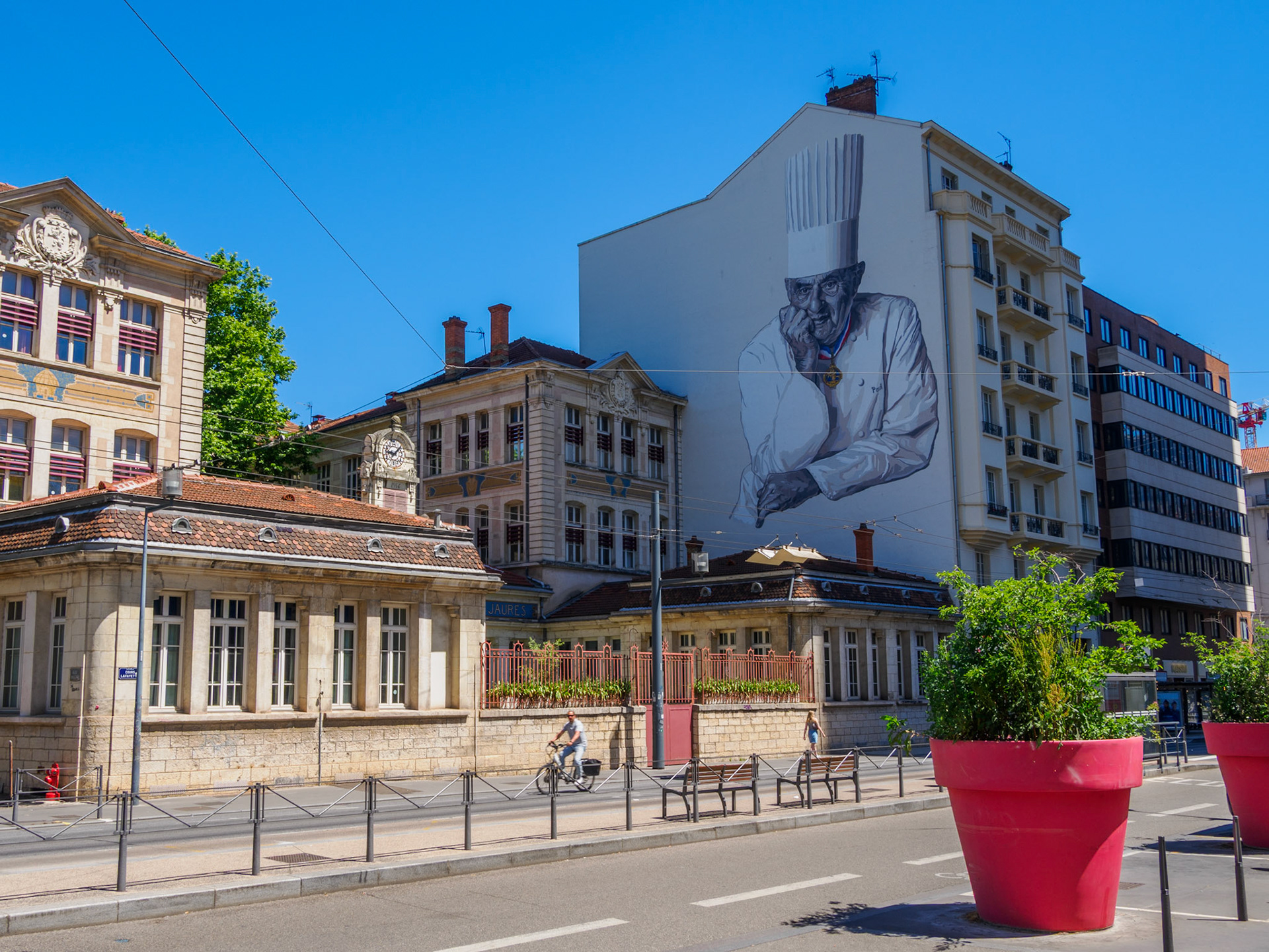 Mural von Paul Bocuse