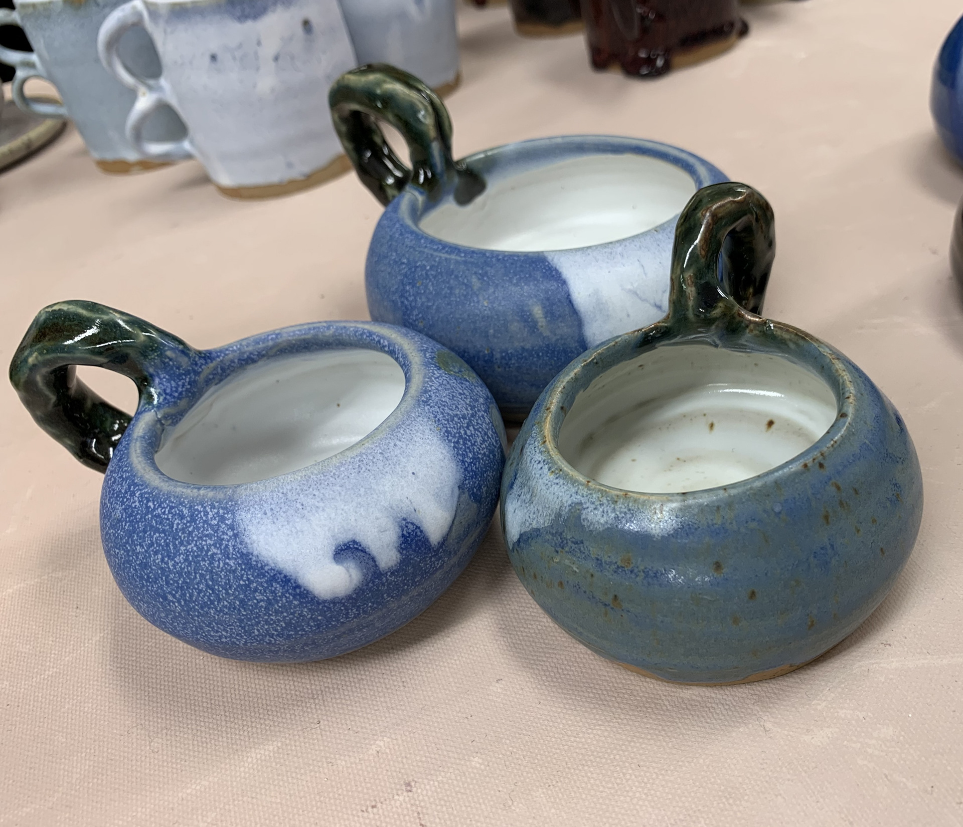 Side perspective of the Dark Pumpkins