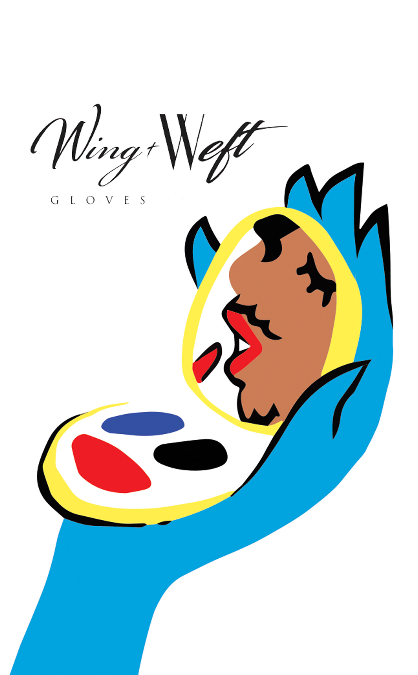 Wing + Weft tag design