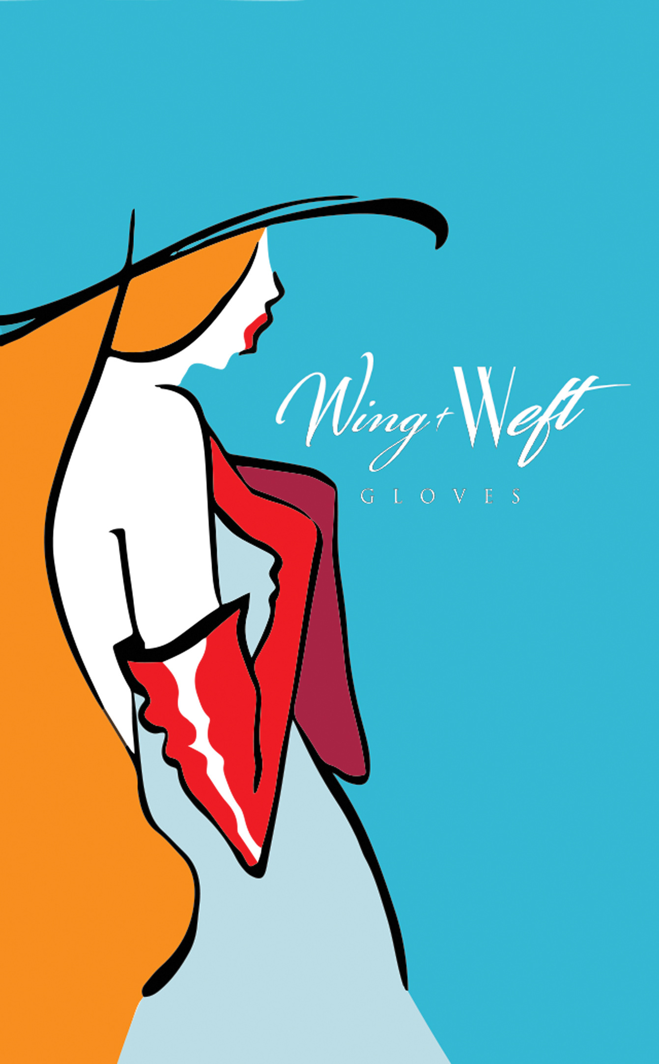 Wing + Weft tag design