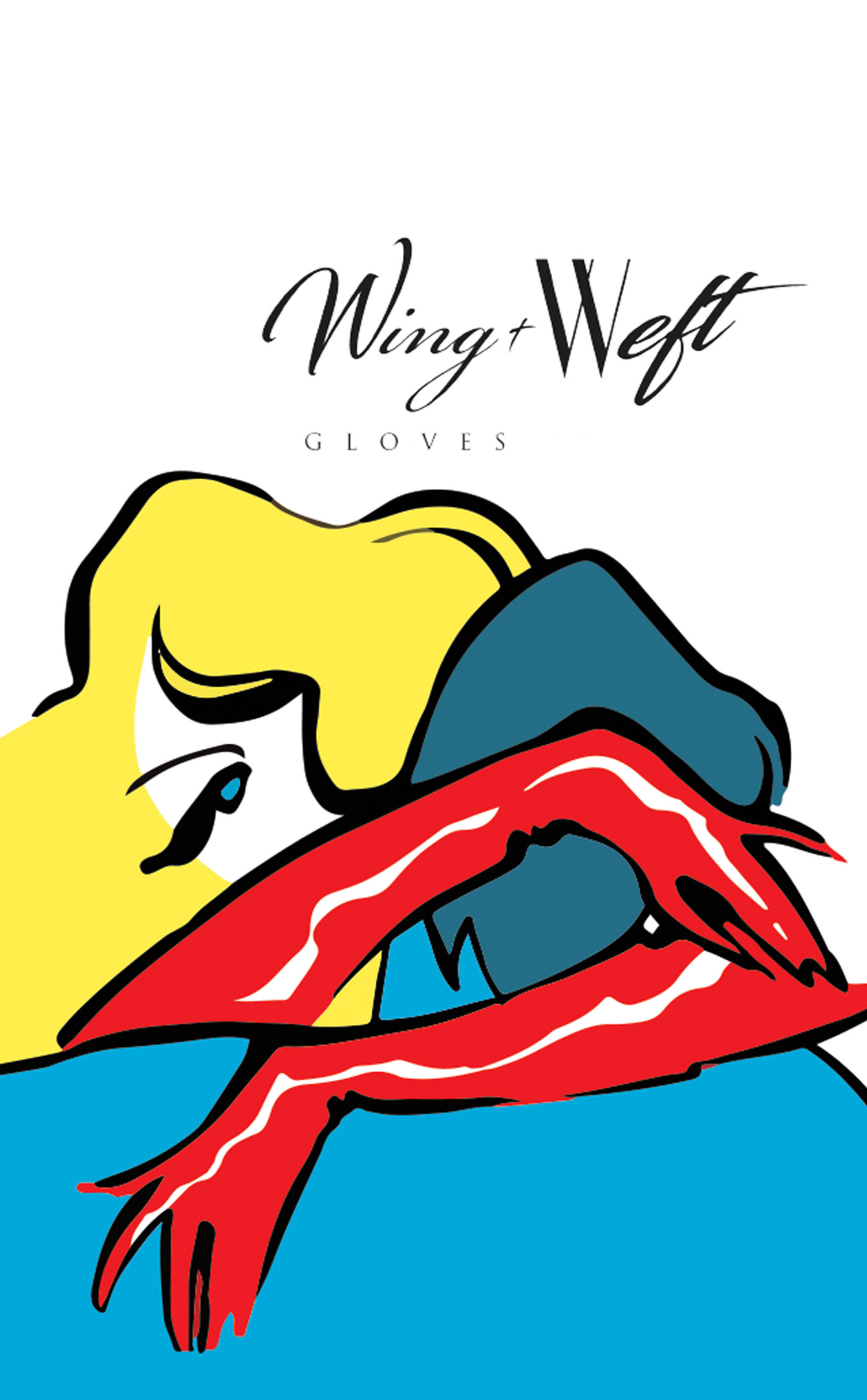 Wing + Weft tag design