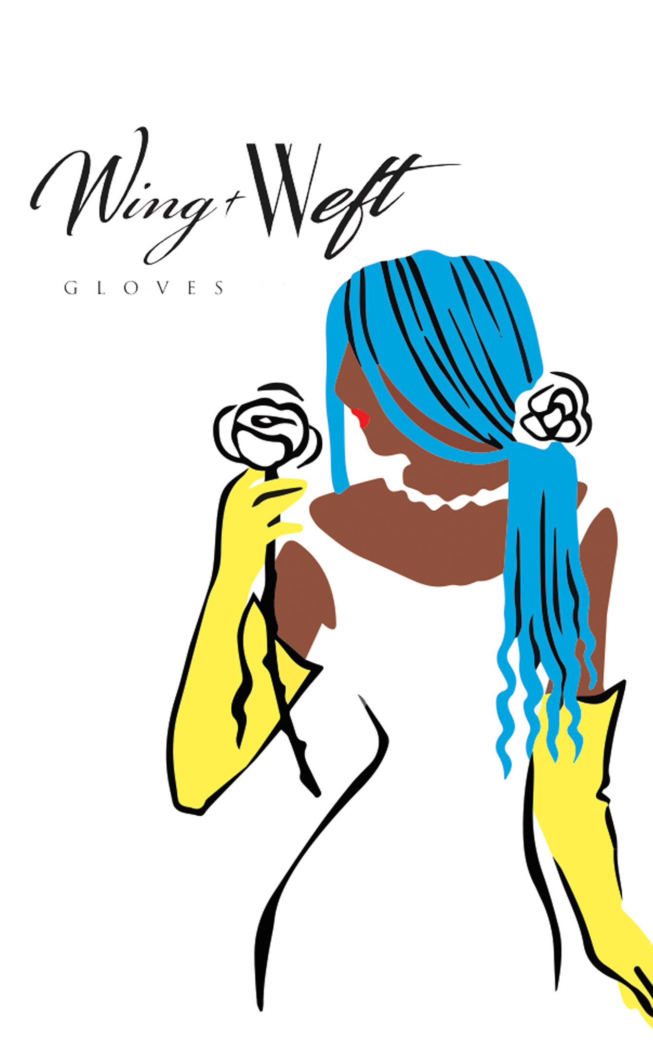 Wing + Weft tag design