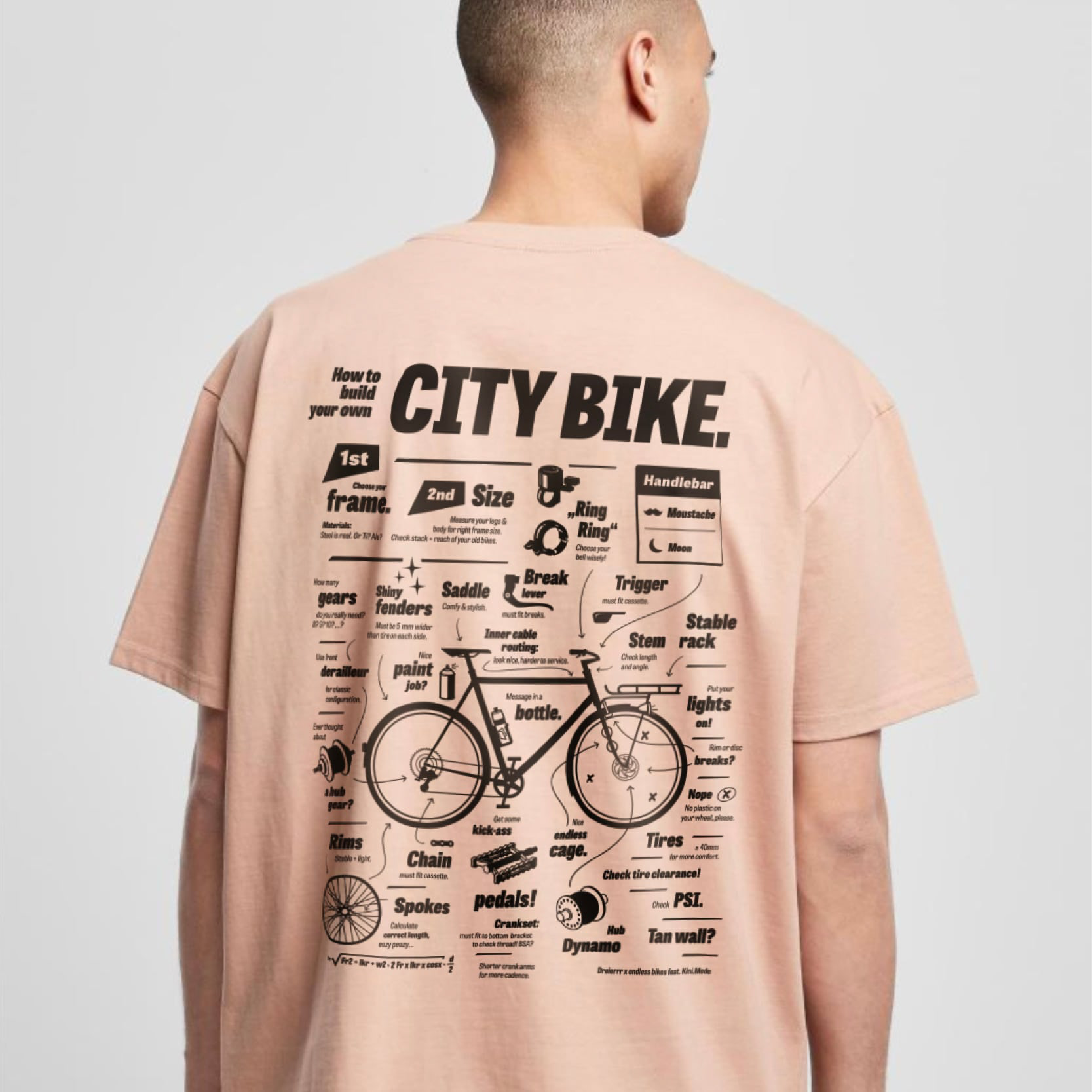 Infographic Illustration – endless bikes