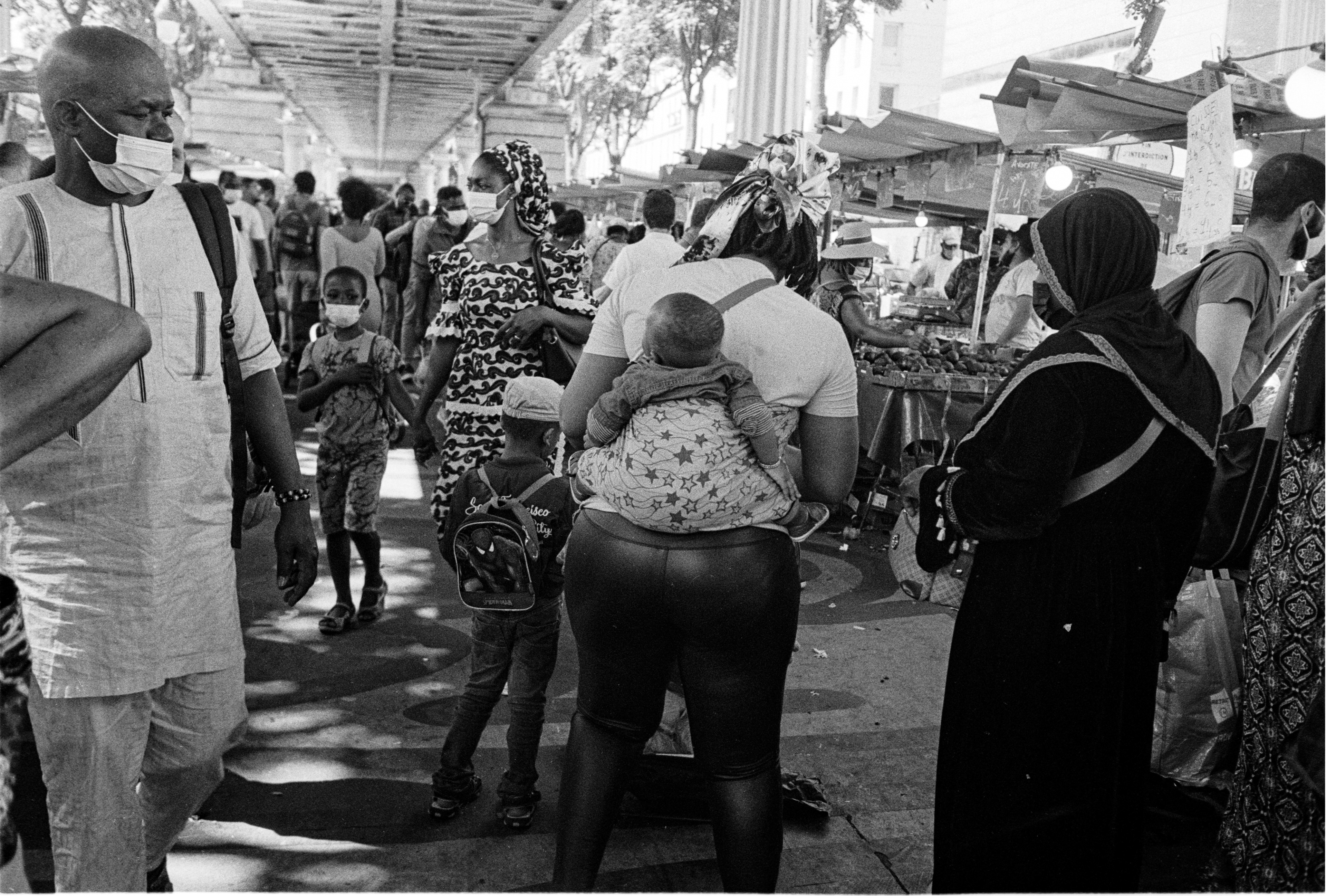 Barbés market, Paris. 