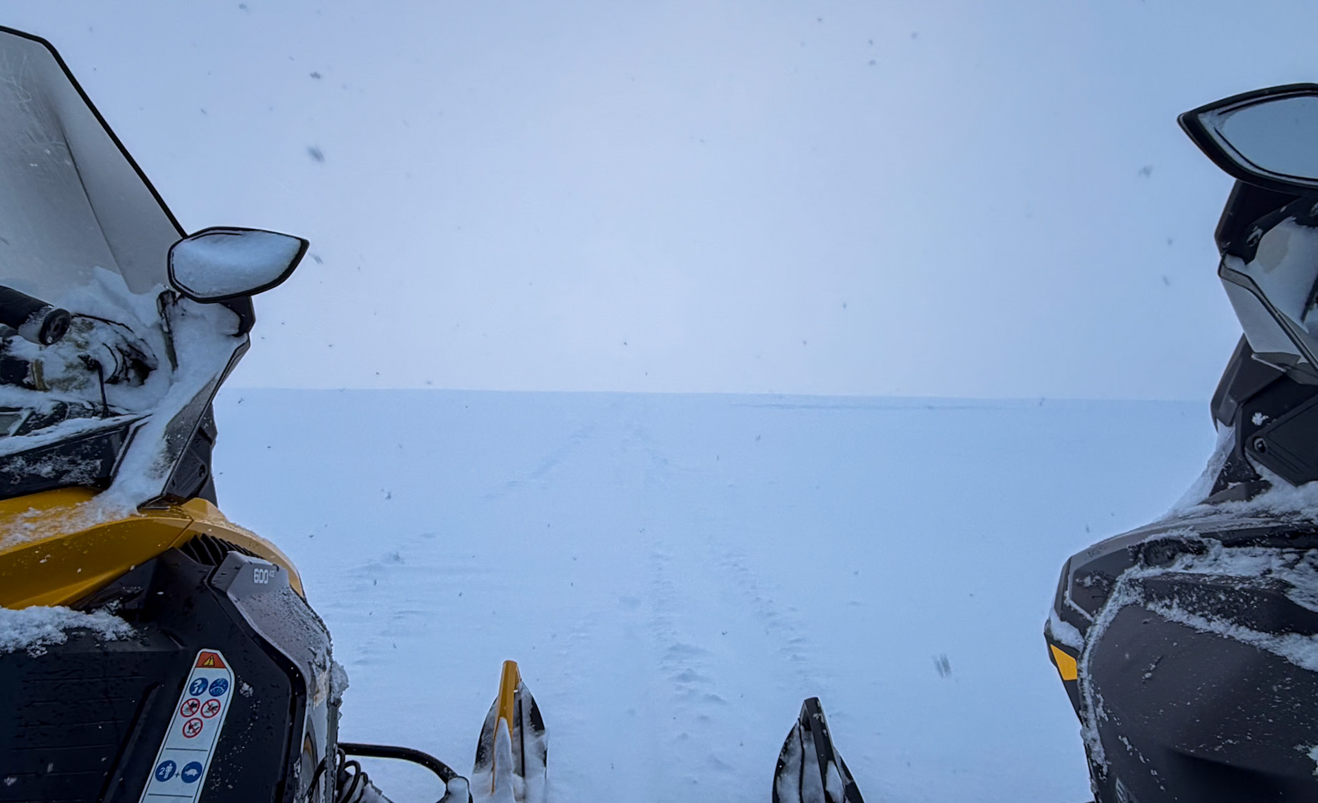 Rückfahrt  Pyramiden - Longyearbyen