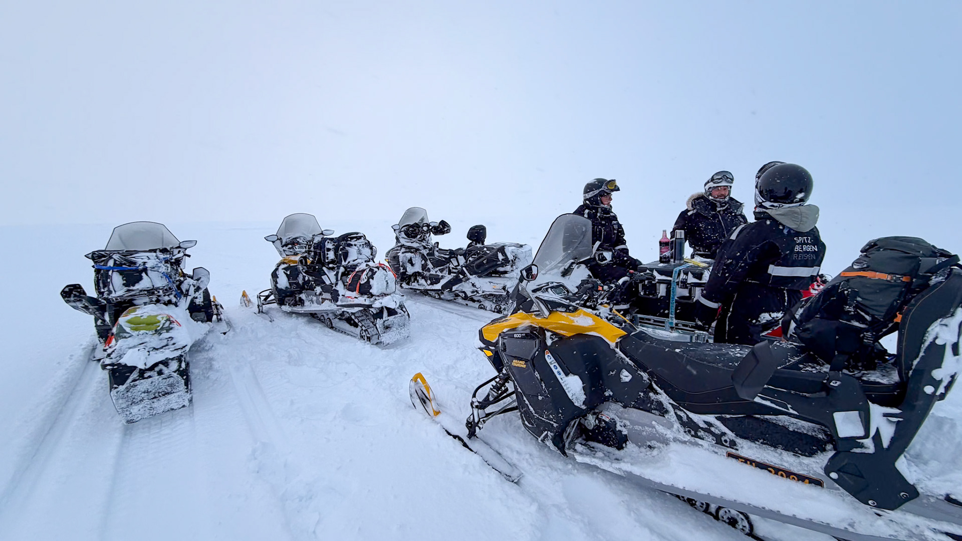 Rückfahrt  Pyramiden - Longyearbyen