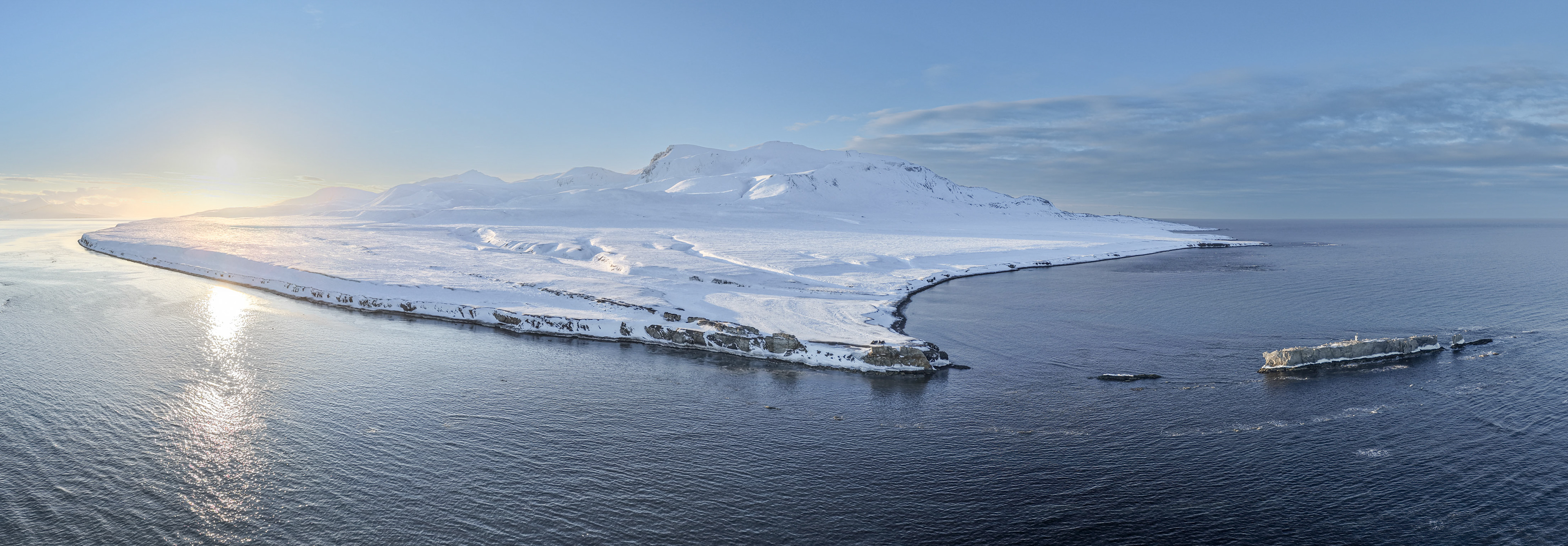 Weg nach Barentsburg