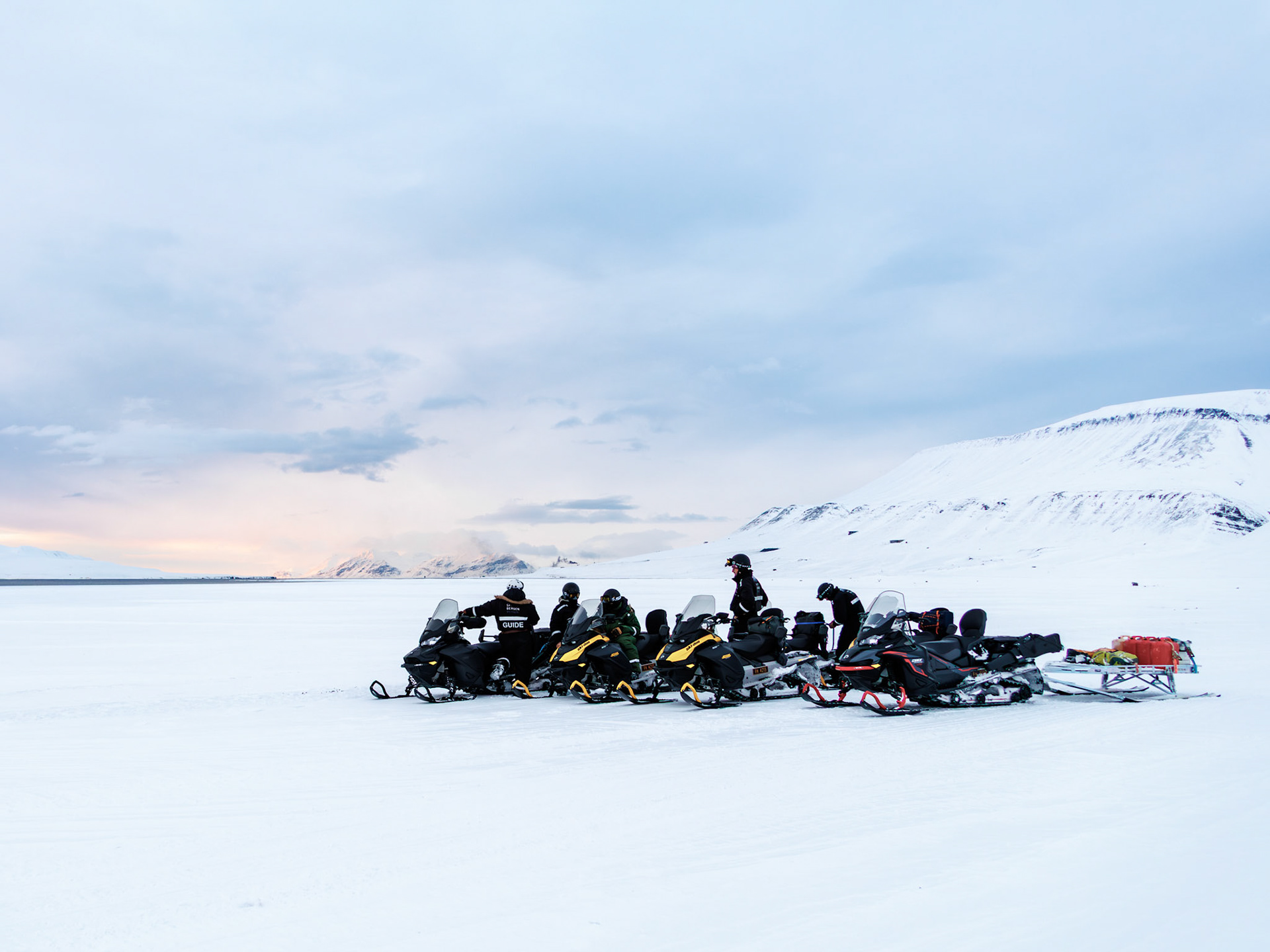 Weg nach Isfjord Radio