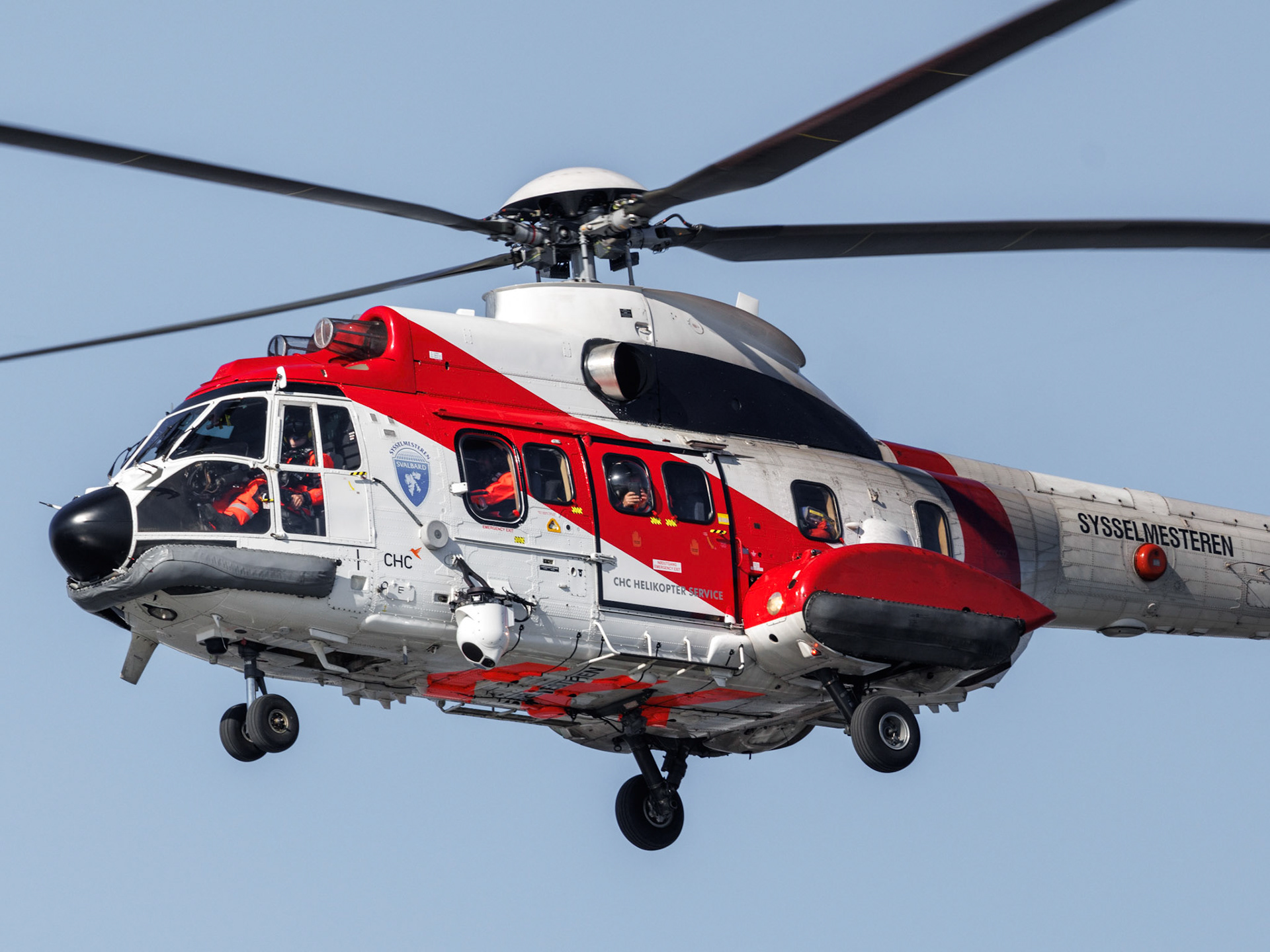 Sysselmesteren Hubschrauber