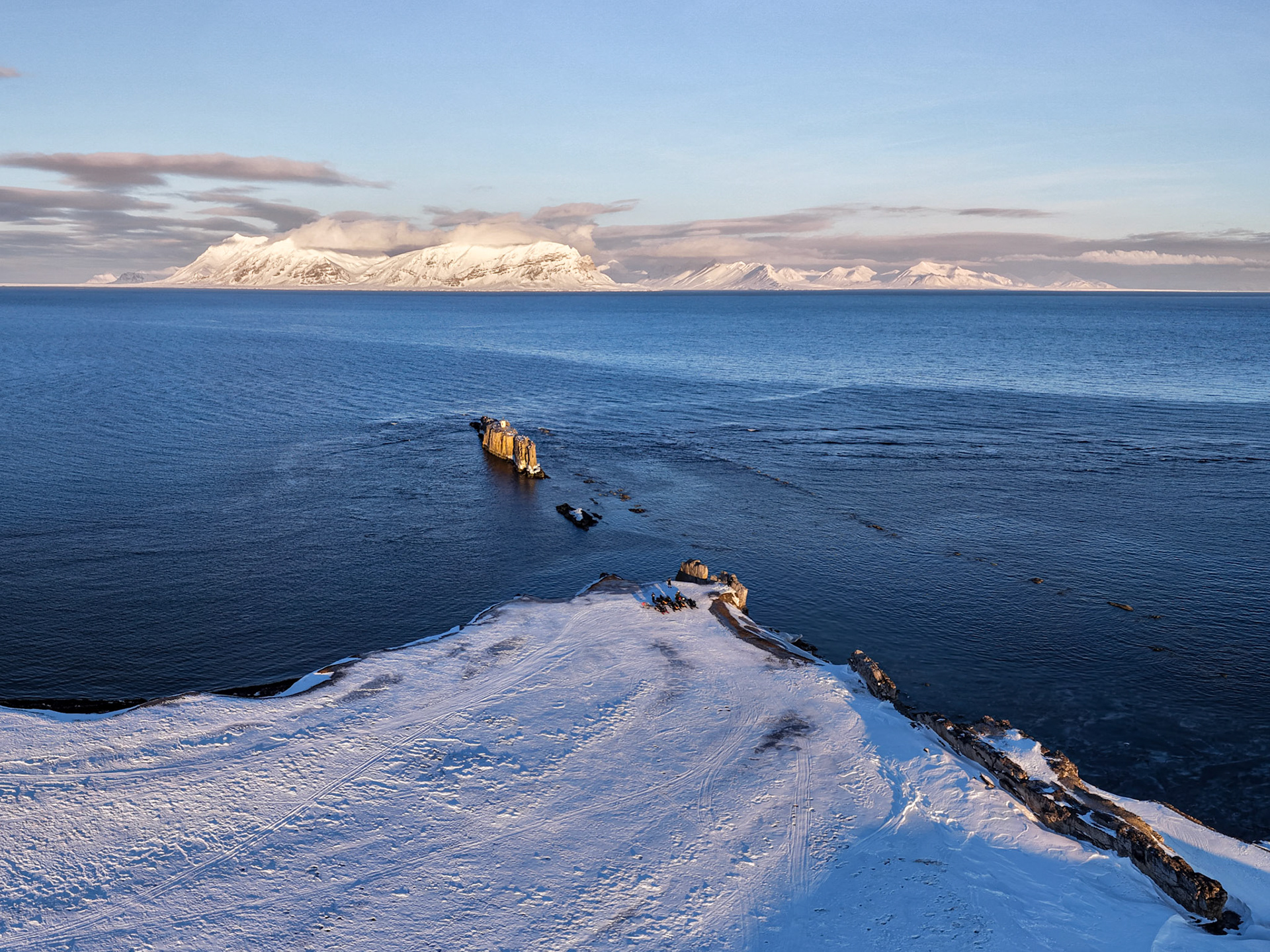 Weg nach Barentsburg