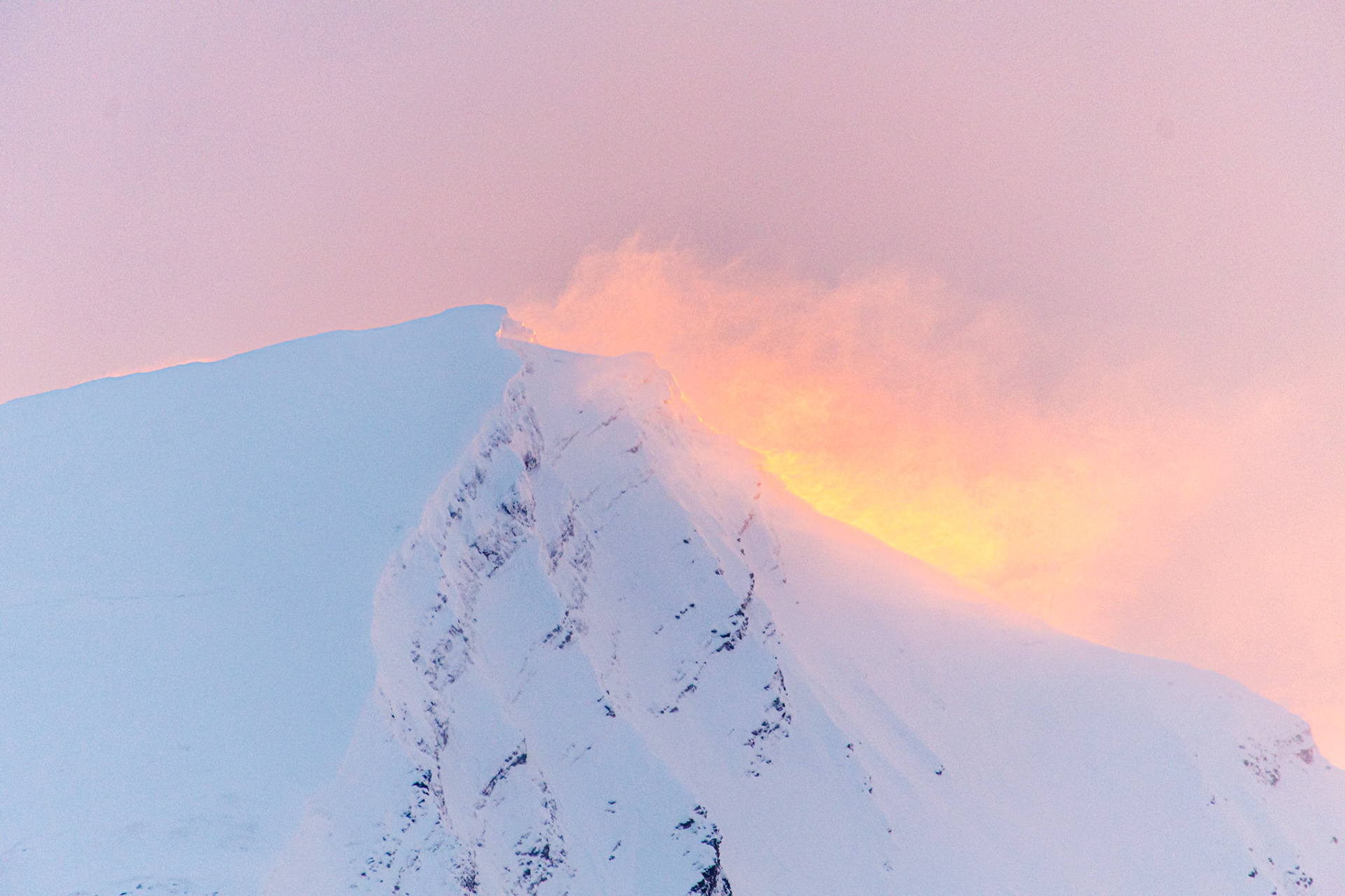 Weg nach Isfjord Radio