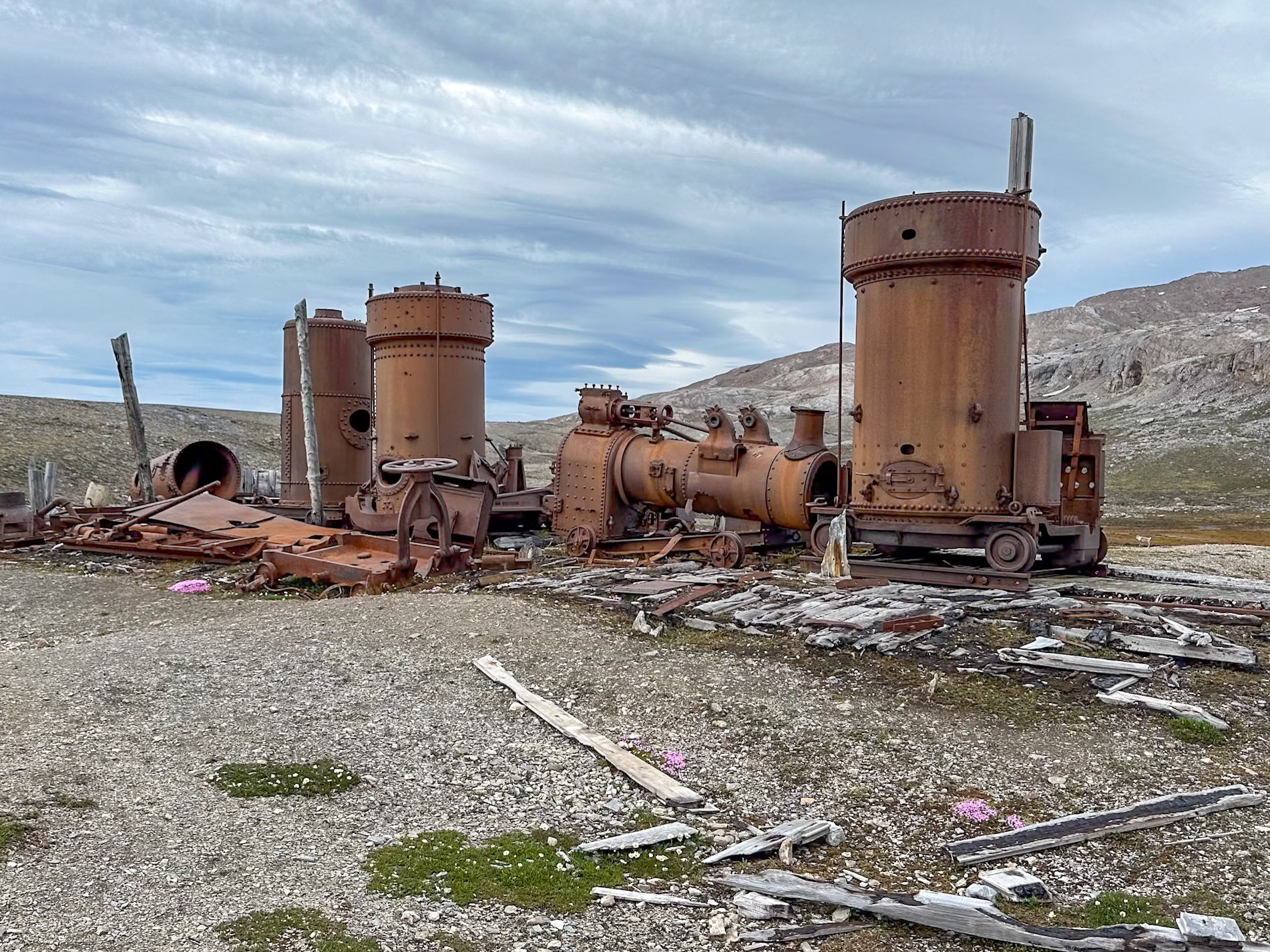 BlomstrandhalvØya Marmorabbau