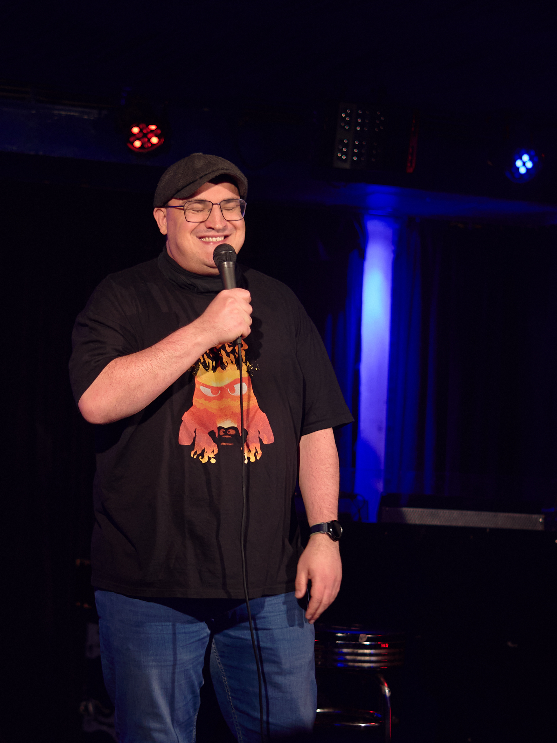 Lachmuschel, Comedy
