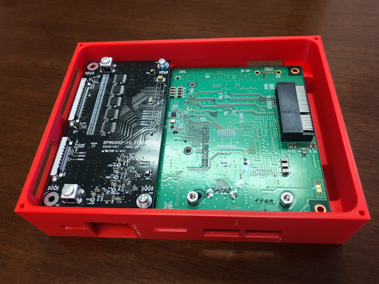 FOXSI-4カメラボックスの試作品(2022/05/27 by RS)