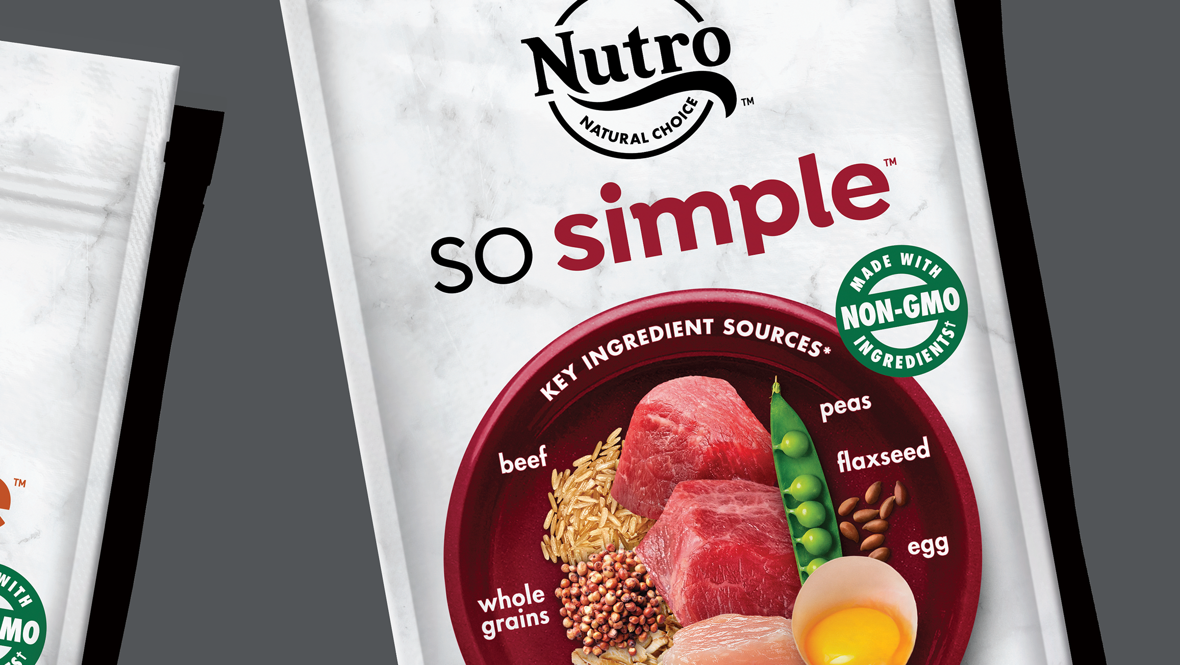 CPG Packaging and Branding Design Nutro So Simple