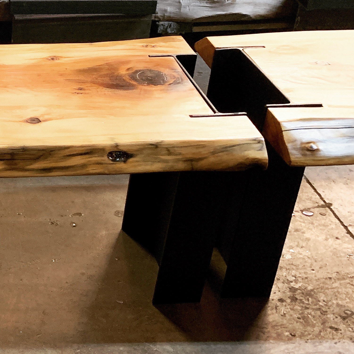 Custom designed benches for locker rooms