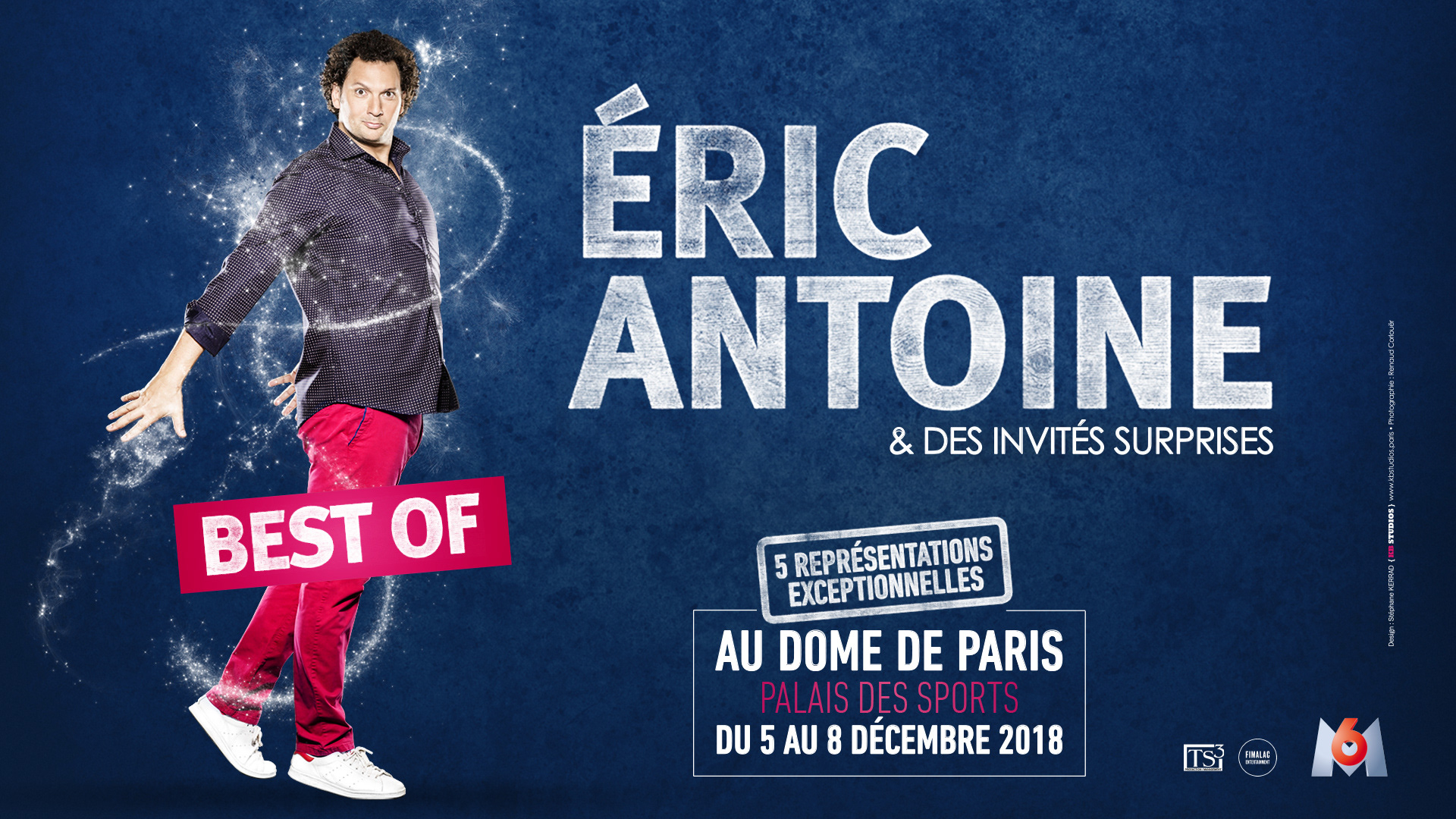 Eric Antoine au Palais des Sports avec son best of 