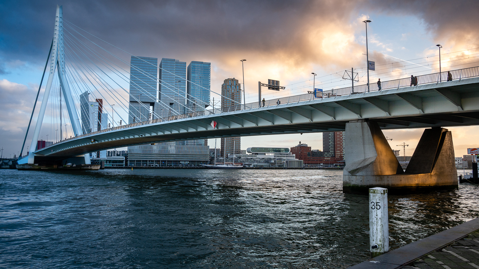 Erasmusbrug, Rotterdam