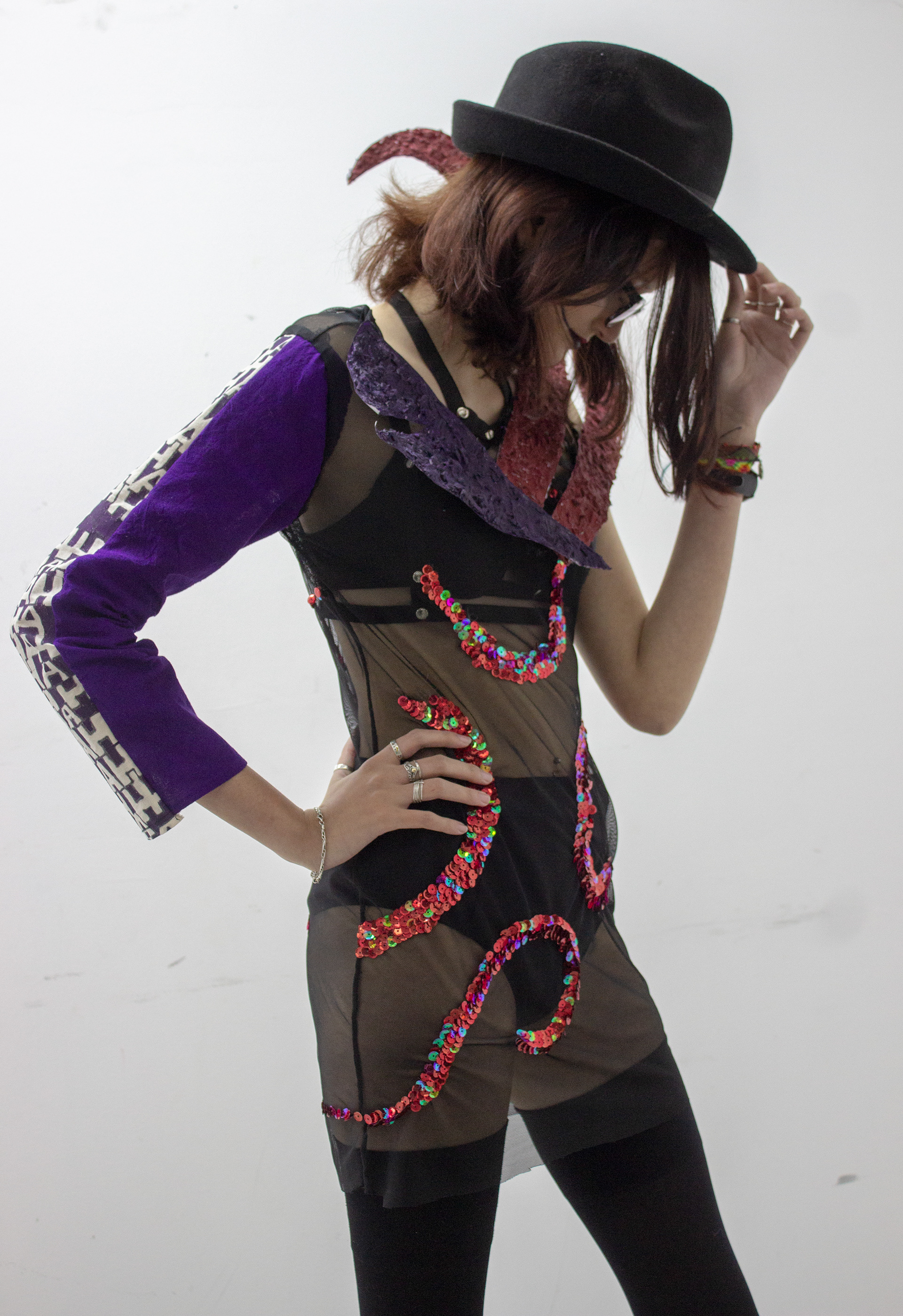 Producción para Venus Diabla Clothing. Modelo: Mica Lecca