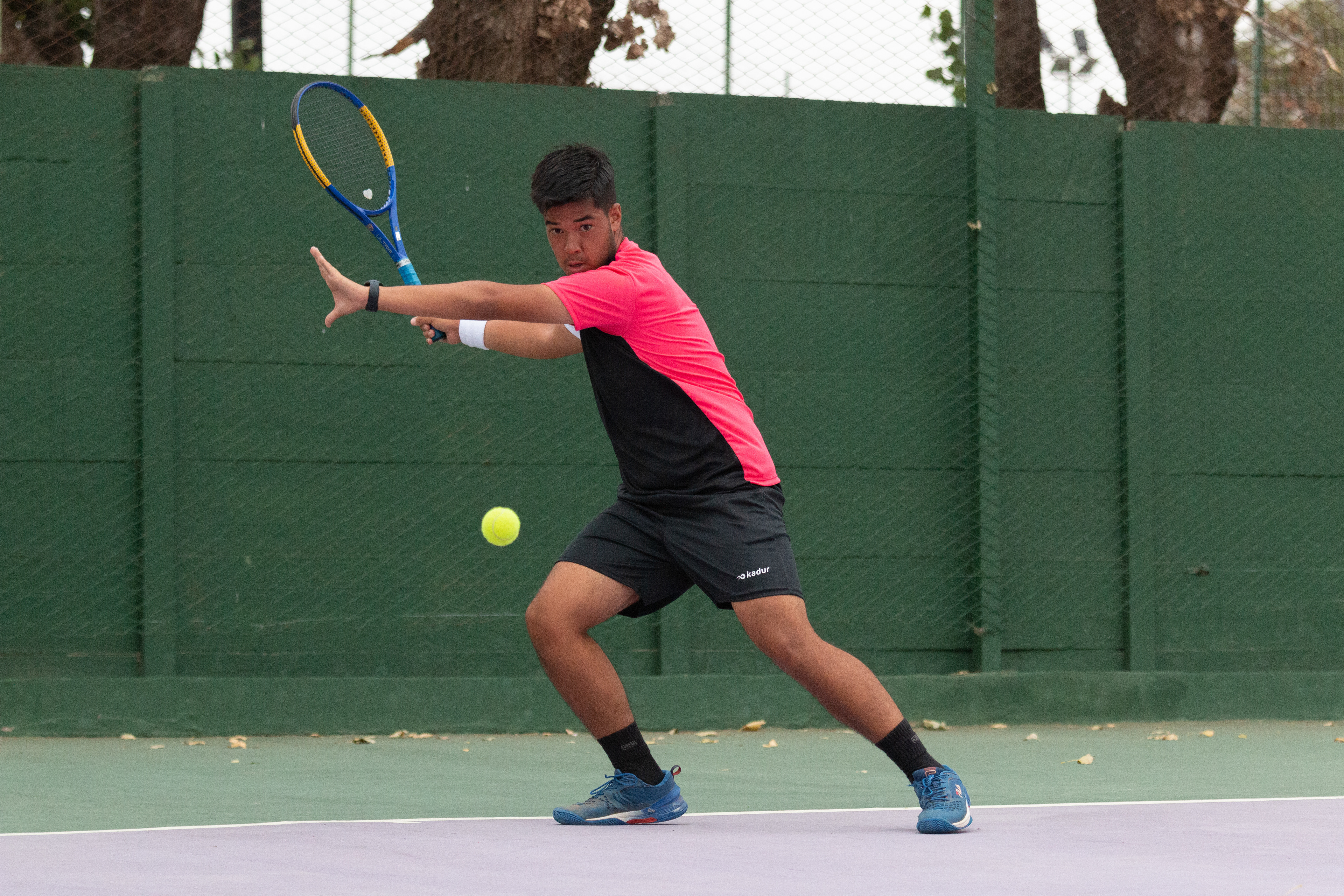 Entrenamiento de Bautista Kozima en el Club Asturiano de Vicente López, Buenos Aires, Argentina el 18 de enero de 2023