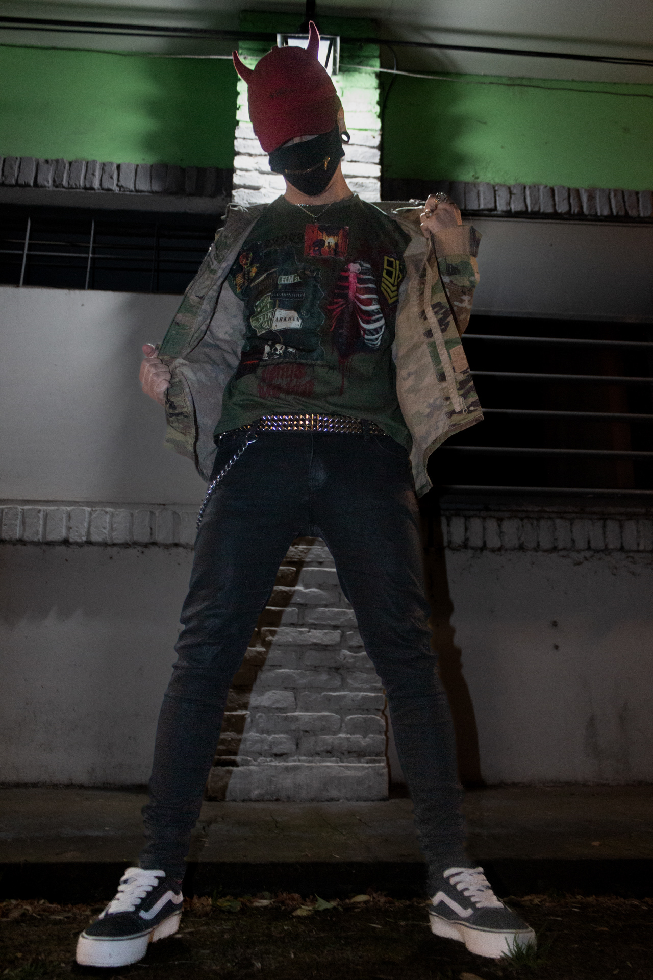 Producción para Venus Diabla Clothing. Modelo: Nico Araujo