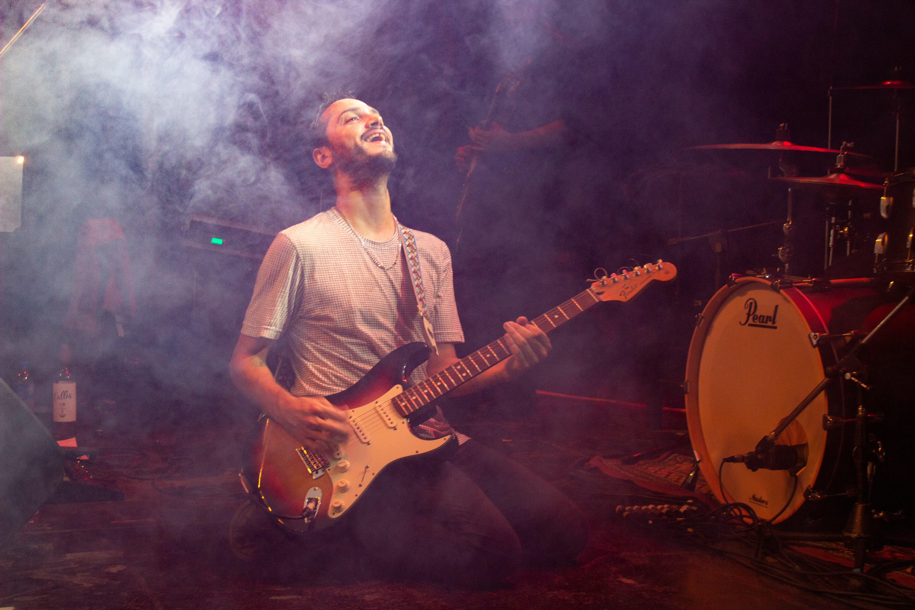 Abril Sosa en la presentación de Cuentos Borgeanos en La Tangente el 30 de diciembre de 2018