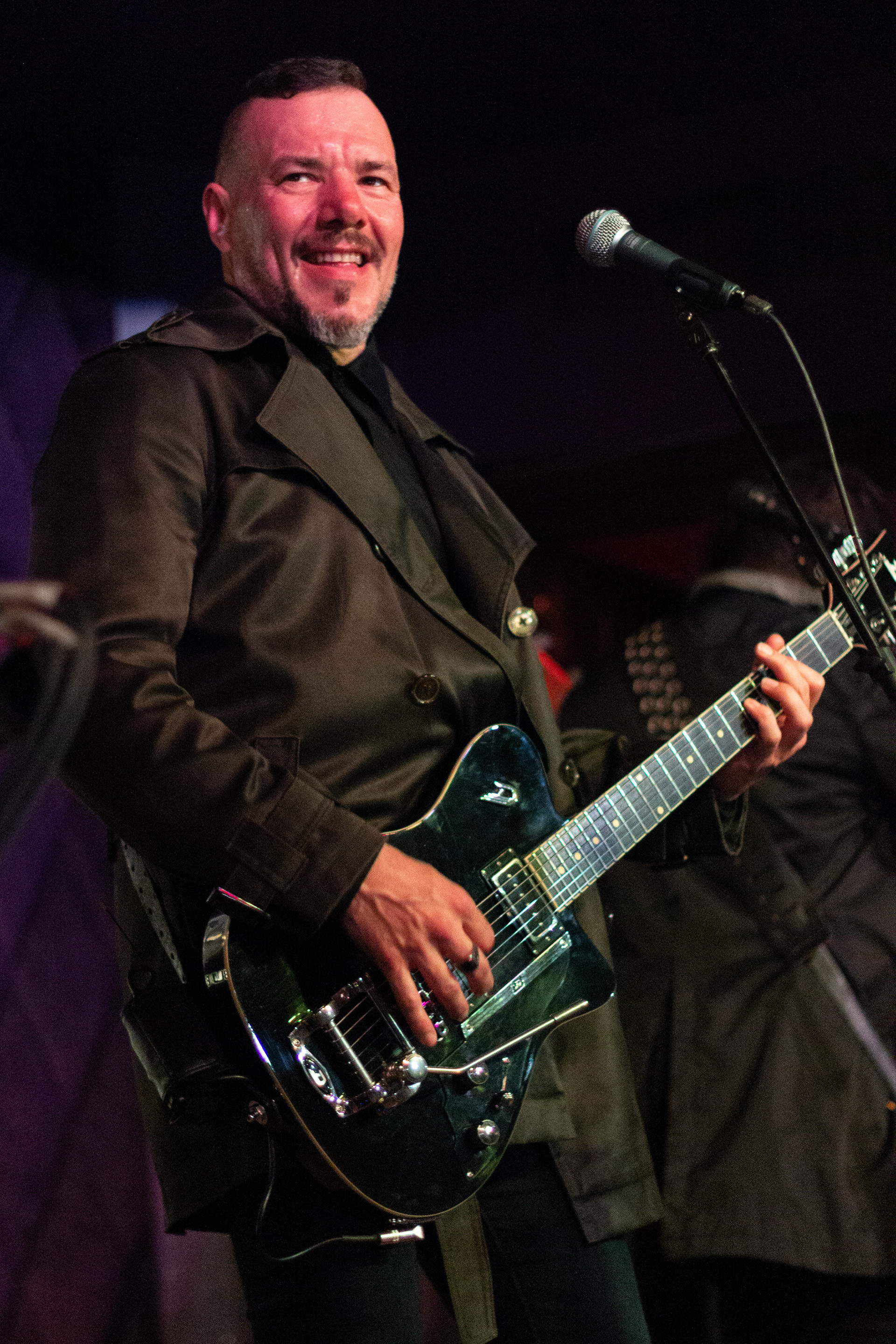 Fernando Ruiz Díaz en la presentación de Vanthra en el Hard Rock Café de la Ciudad Autónoma de Buenos Aires, Argentina el 30 de octubre de 2018