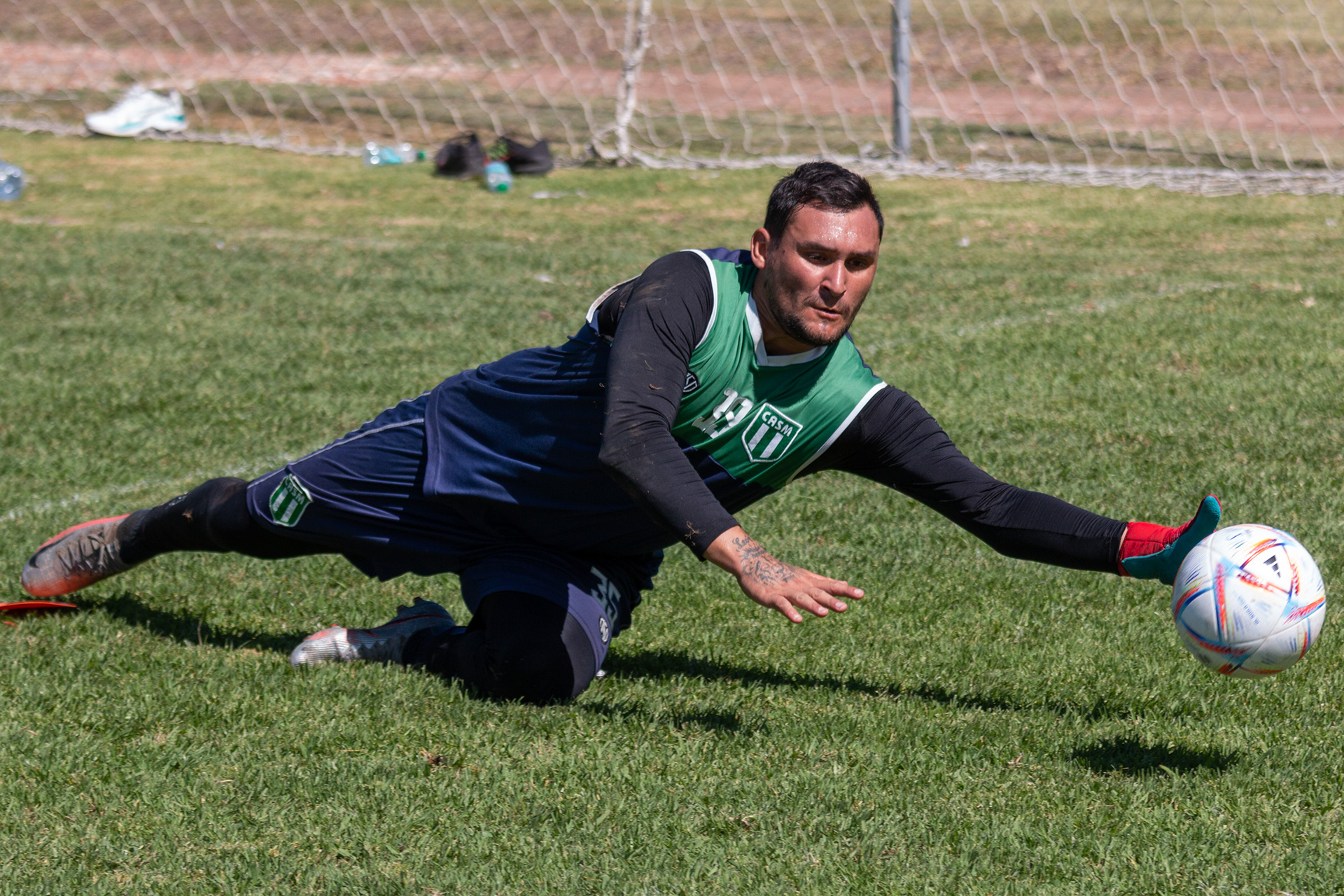 Ultimo entrenamiento previo a pre-temporada en Mar del Plata de San Miguel, en la Sociedad Alemana de Gimnasia en la sede de Los Polvorines, Buenos Aires, Argentina el 3 de enero de 2023