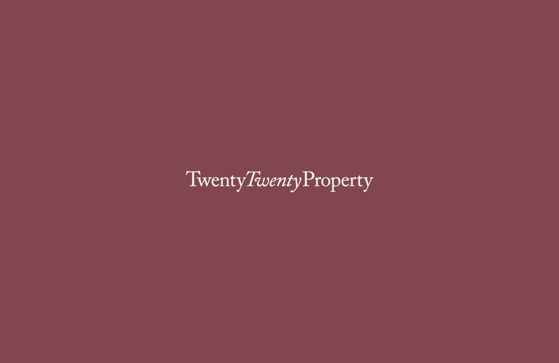 Twenty Twenty Property