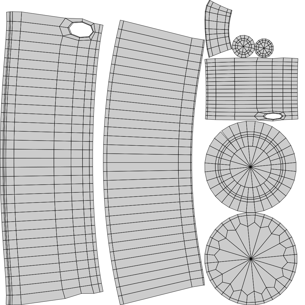 Unwrapped UVs