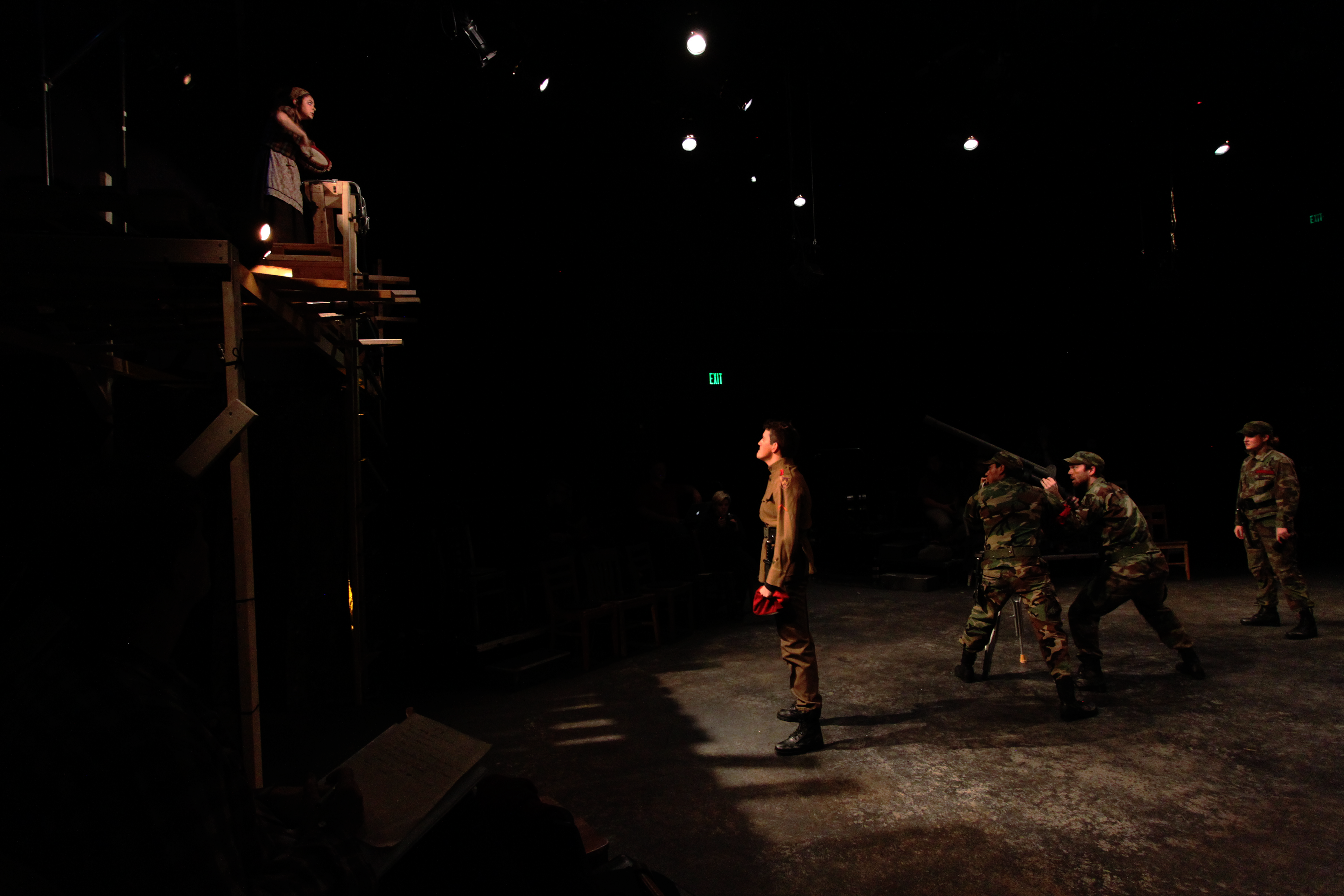 Mother Courage and Her Children. Lee Center for the Arts, Seattle, WA. November 2017.
