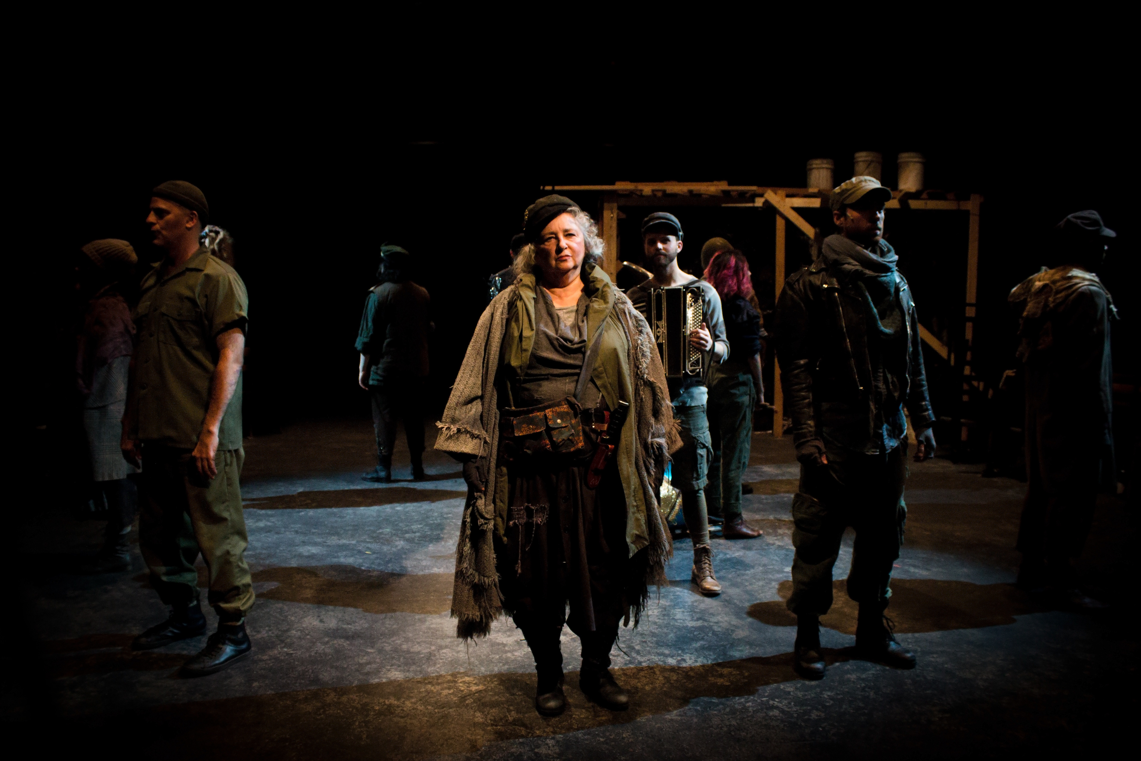 Mother Courage and Her Children. Lee Center for the Arts, Seattle, WA. November 2017.