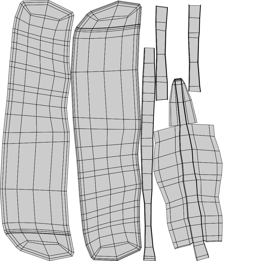 Unwrapped UVs