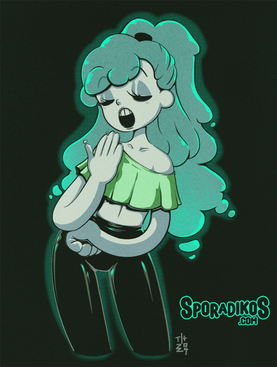 Sleepy Ghost artwork by Sporadikos
