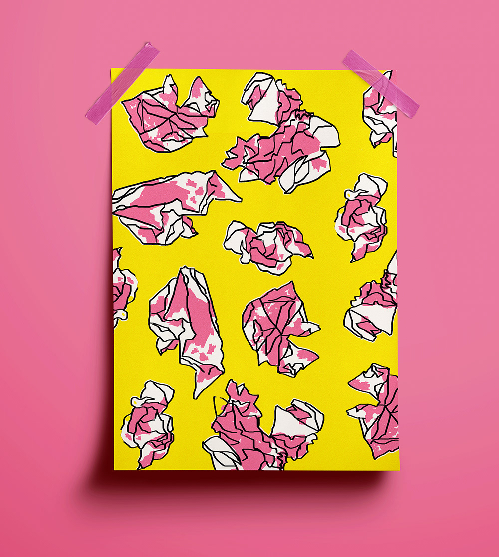 entry for a riso-printing contest