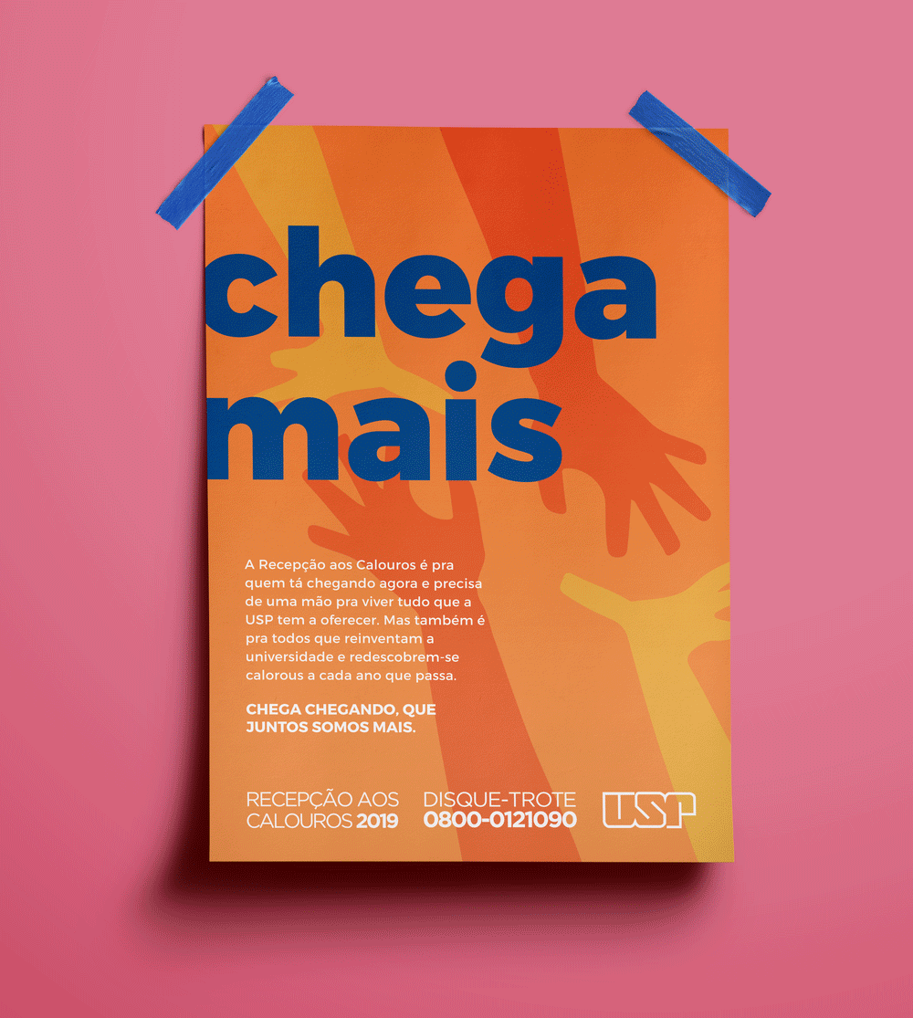 oficial university of são paulo's welcome freshman 2019 campaign