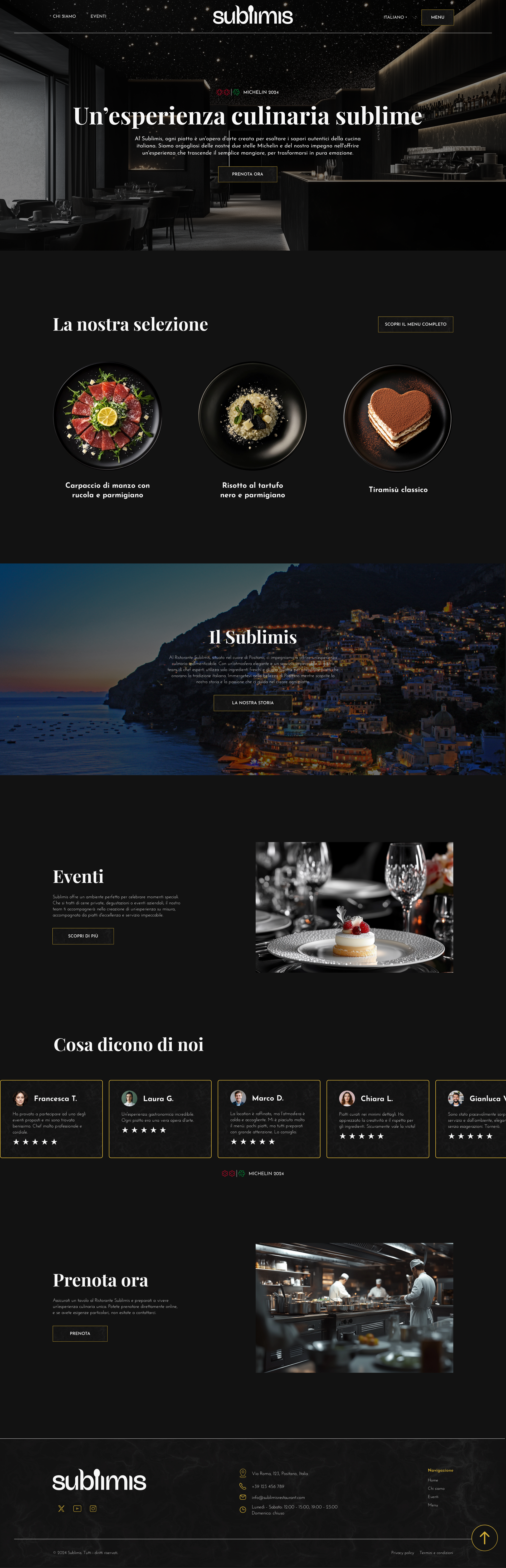 home page