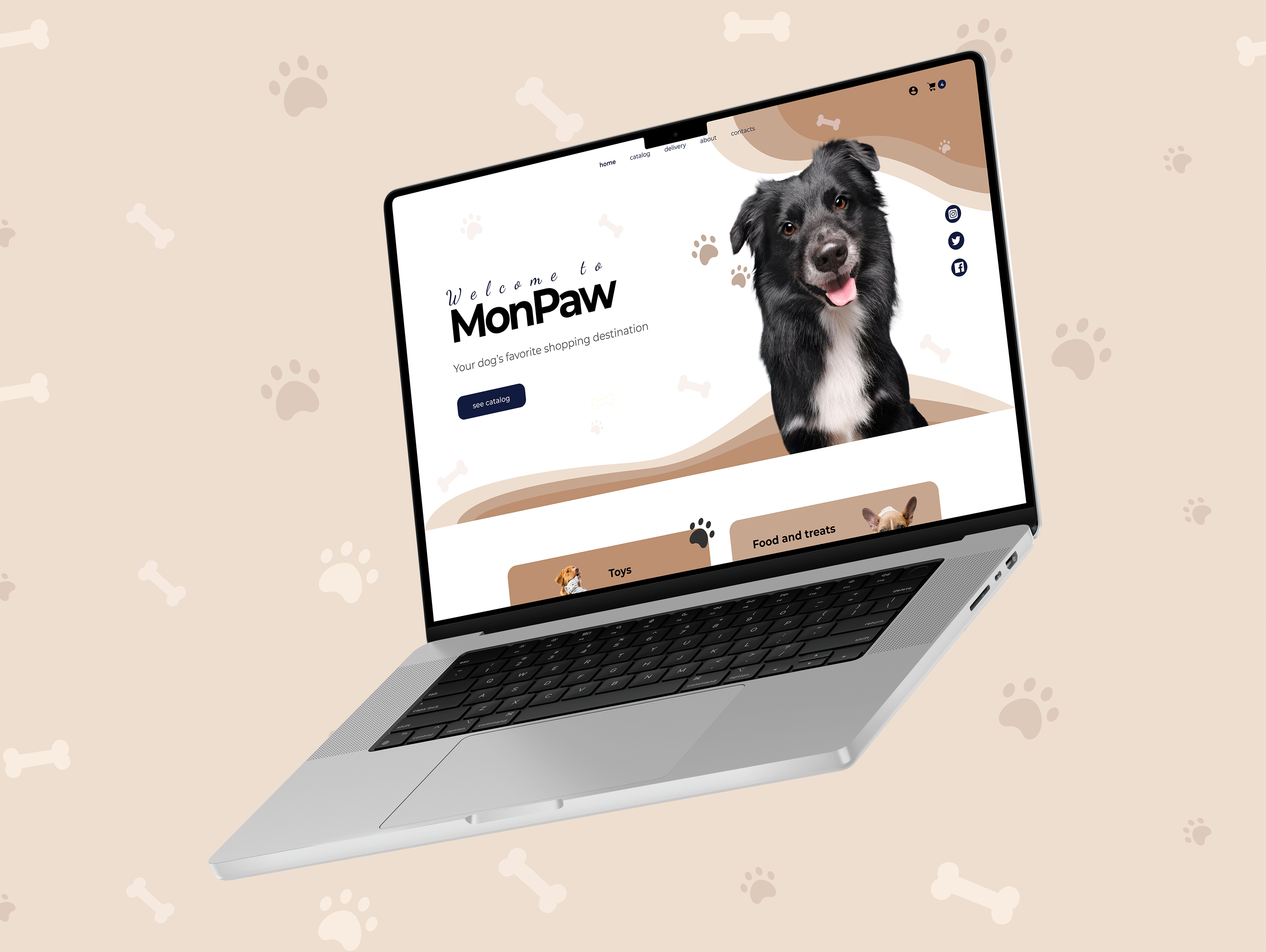 Monpaw mockup