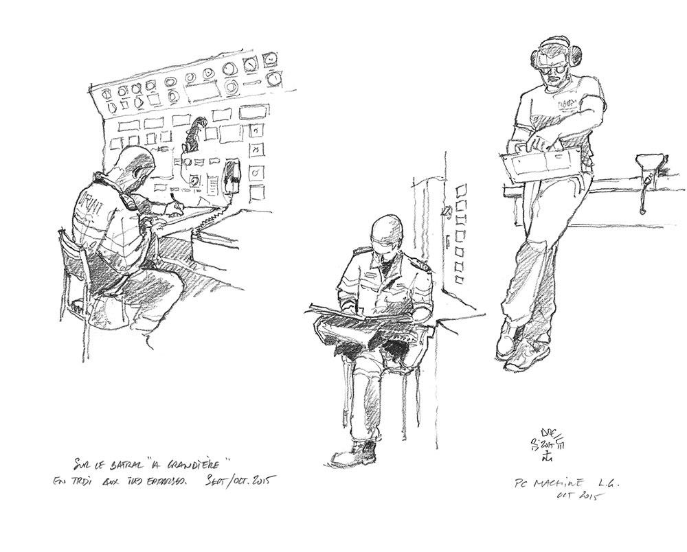 Crayonné 1 - En machines