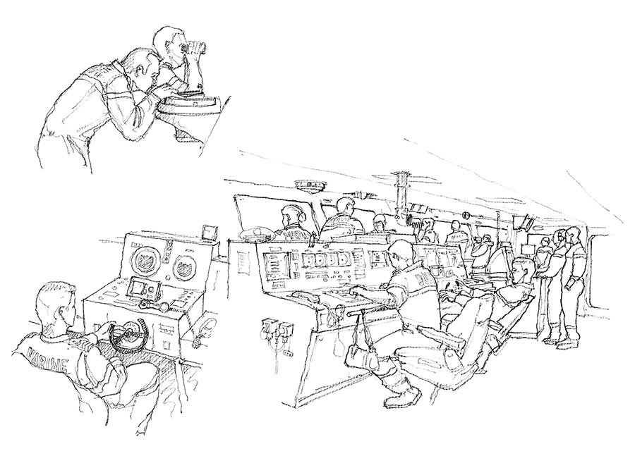 Crayoné 3 -  BCR Var. En passerelle