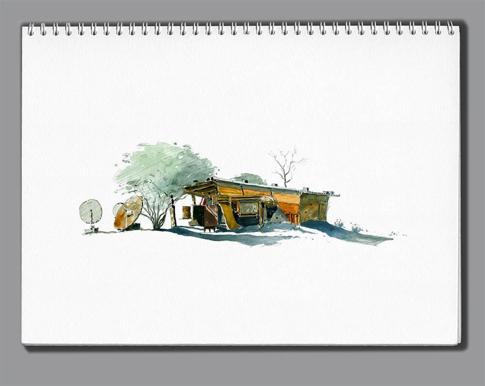 Carnets de croquis Abu Dhabi - 1